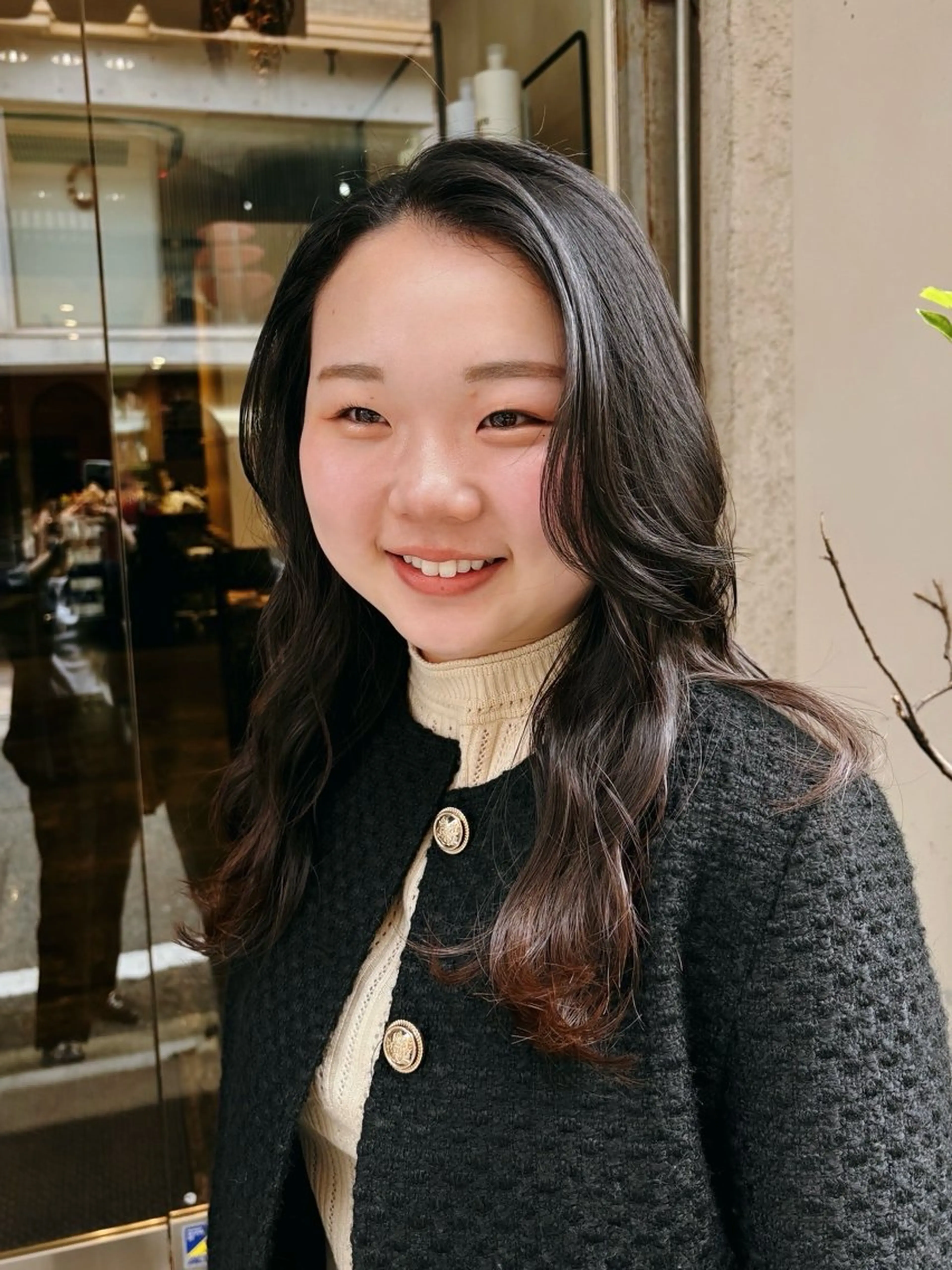 ロング カット 水原波津輝/ボブ /ニュアンスパーマのヘアスタイル