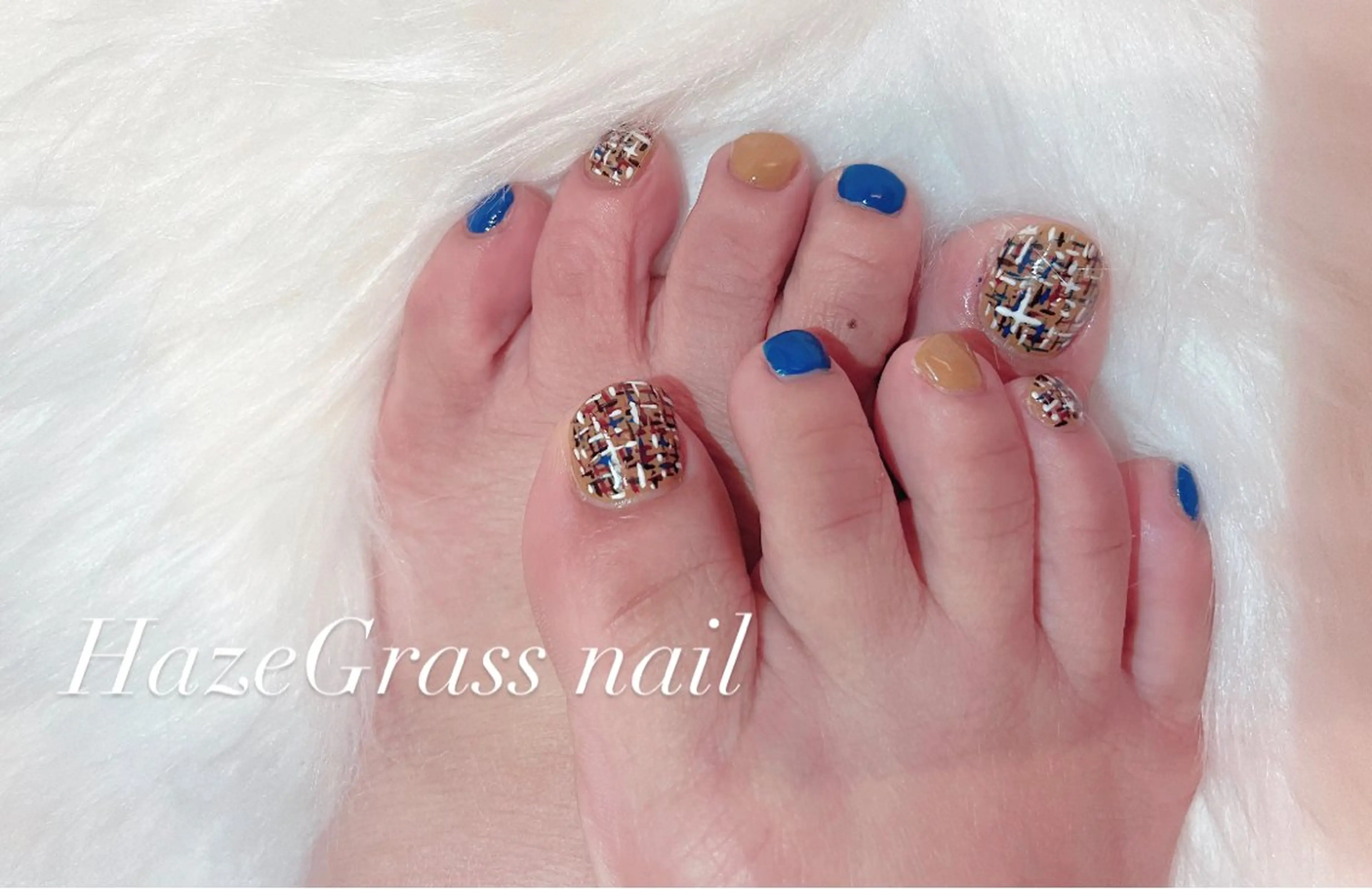 ミディアム HazeGrass NAILのネイルデザイン