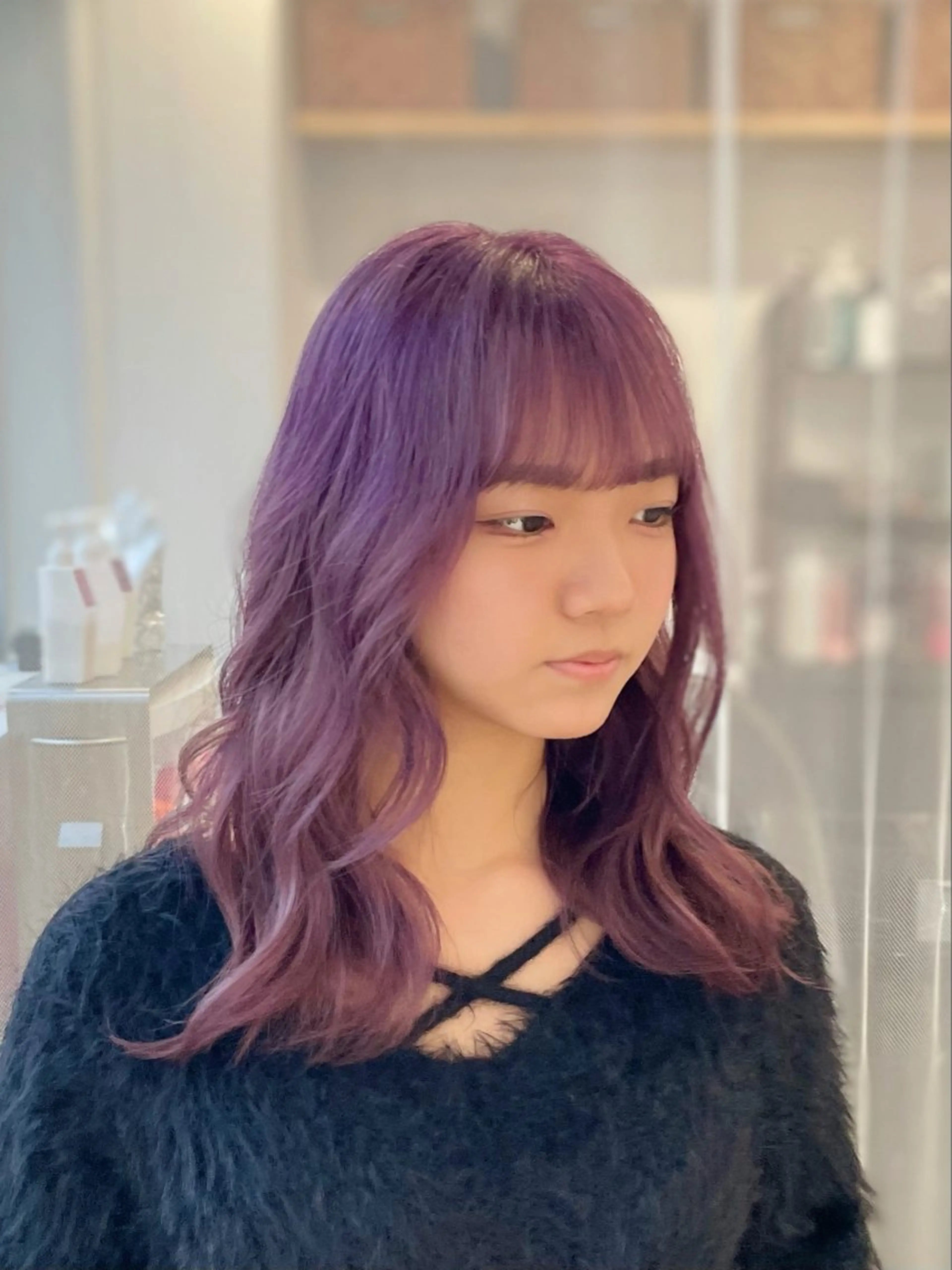 ロング カラー ヘアカラー トリートメント GaKu/ハイトーン /ブリーチ/ブロンドのヘアスタイル