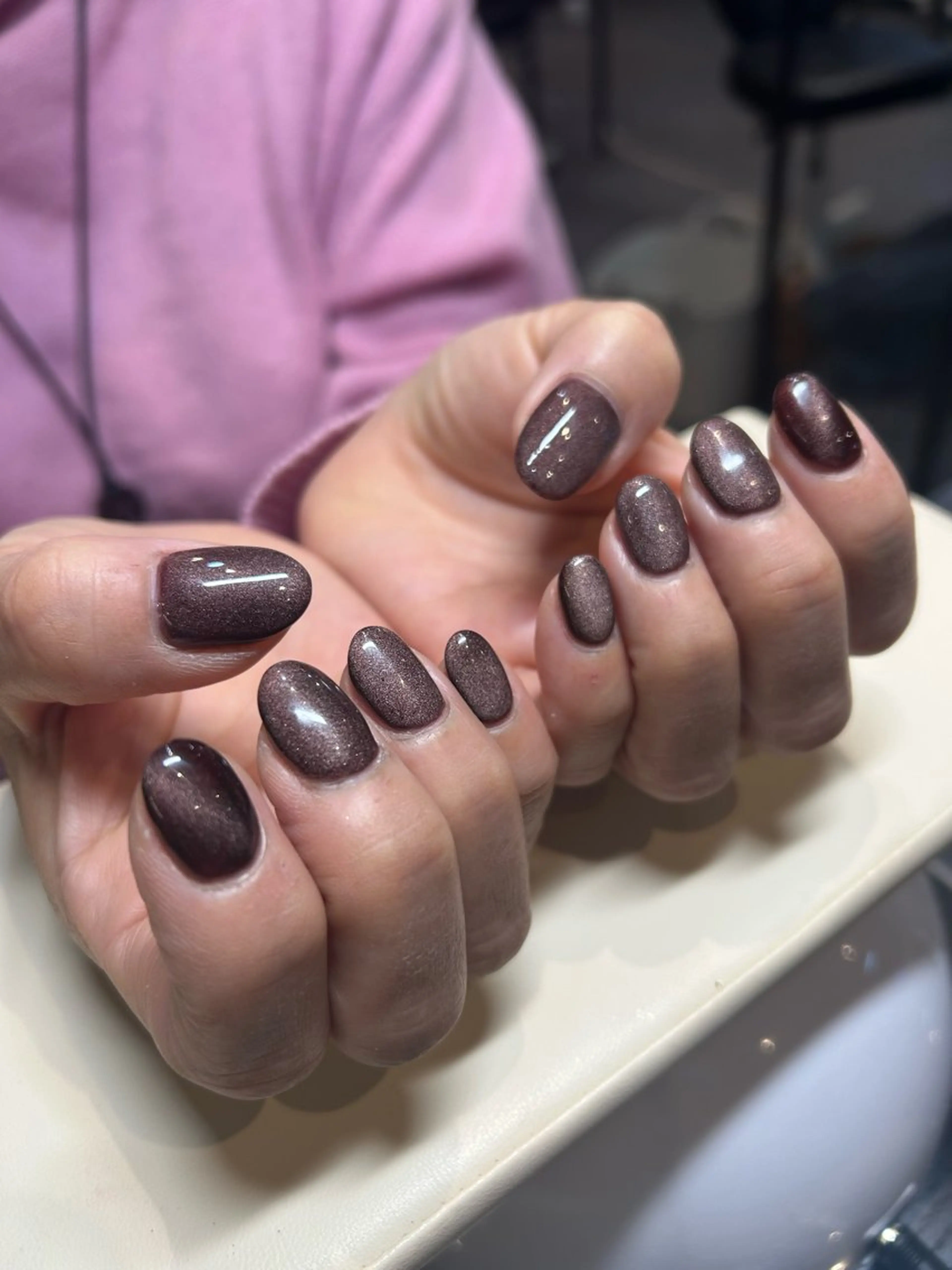 ネイル マグネットネイル 【スクールW難波】 💛Myu💛のネイルデザイン