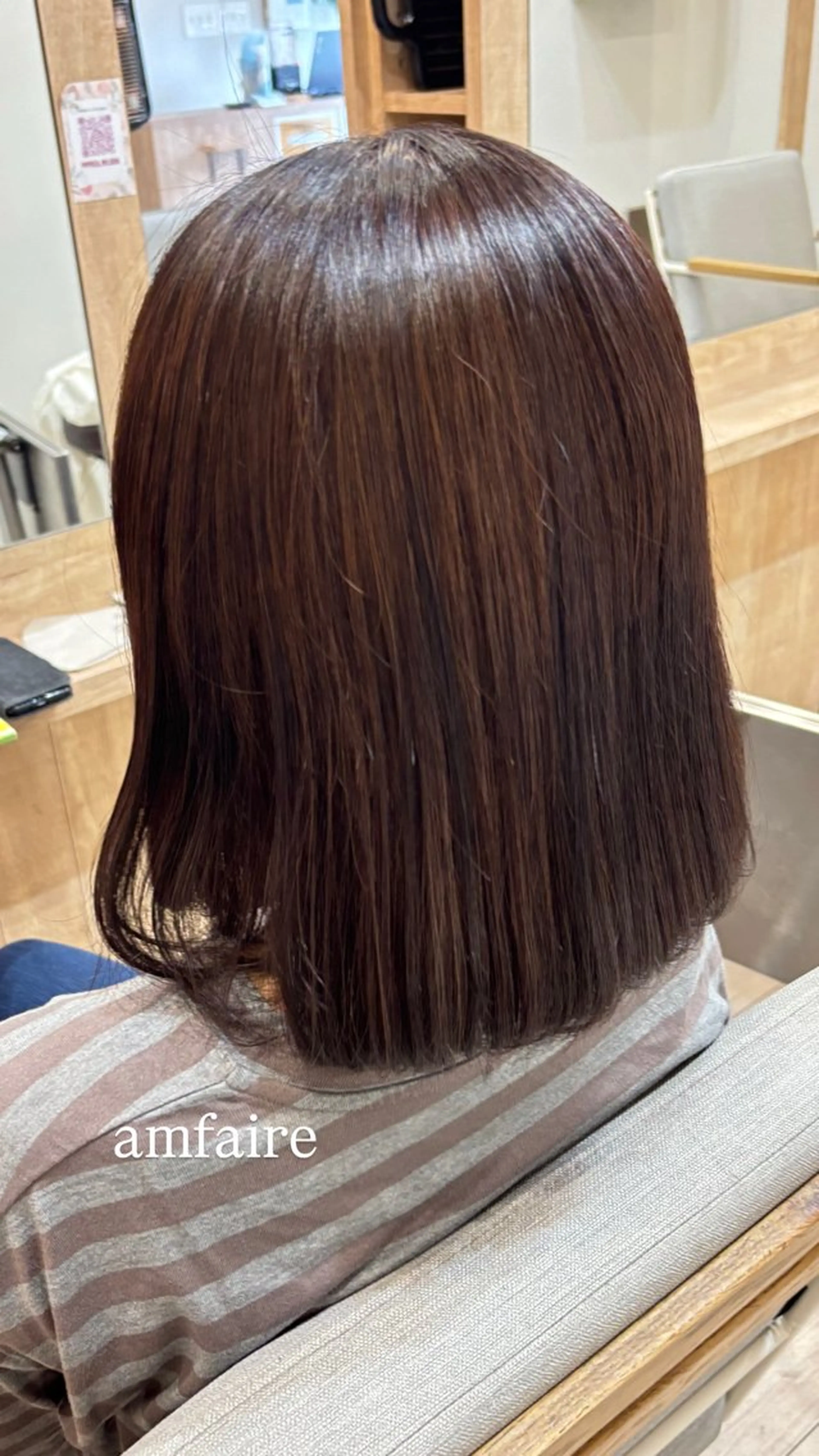 ミディアム shimizu .のヘアスタイル