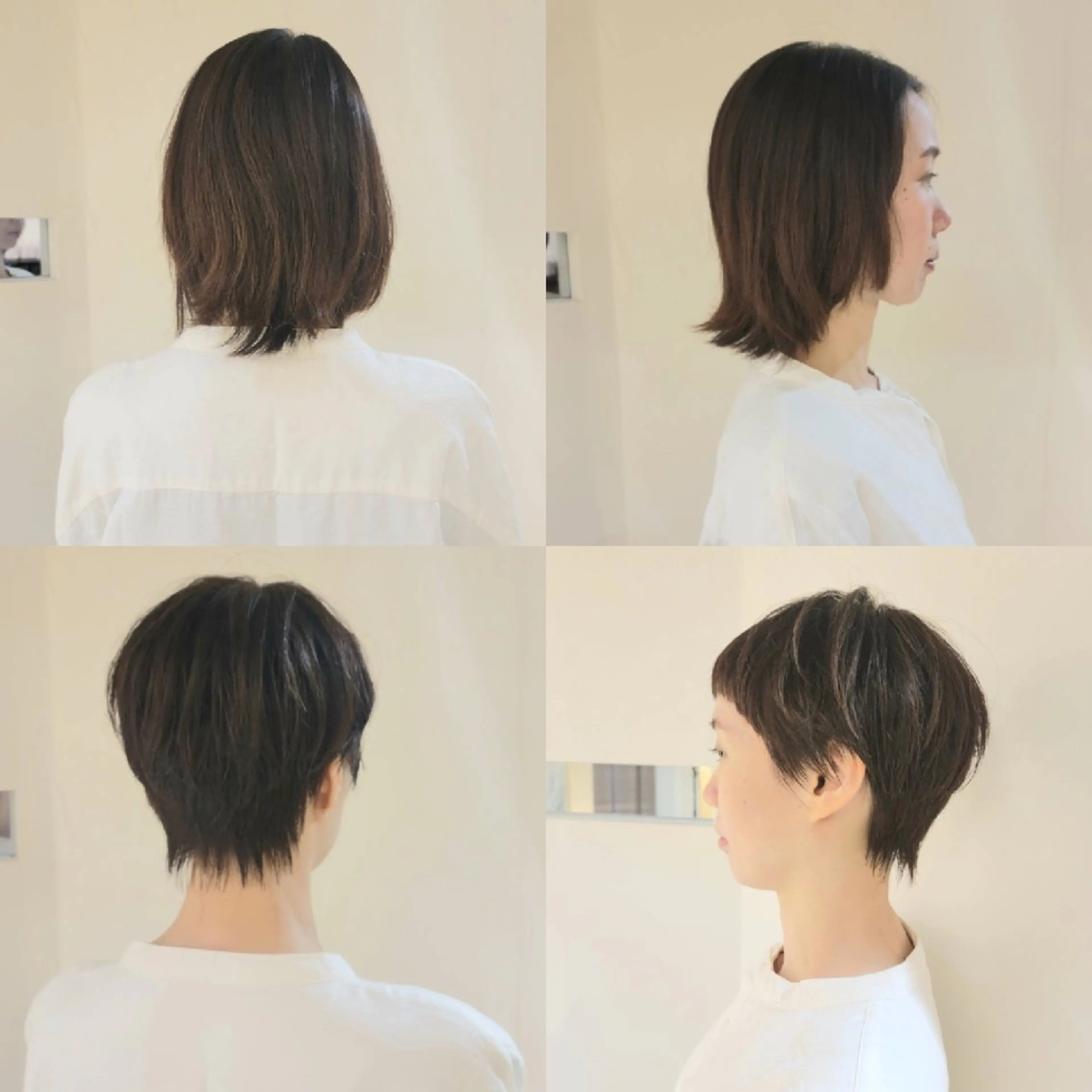 ショート カラー パーマ アッシュ ボブ ショートヘア coii コイ【原宿/表参道】のヘアスタイル