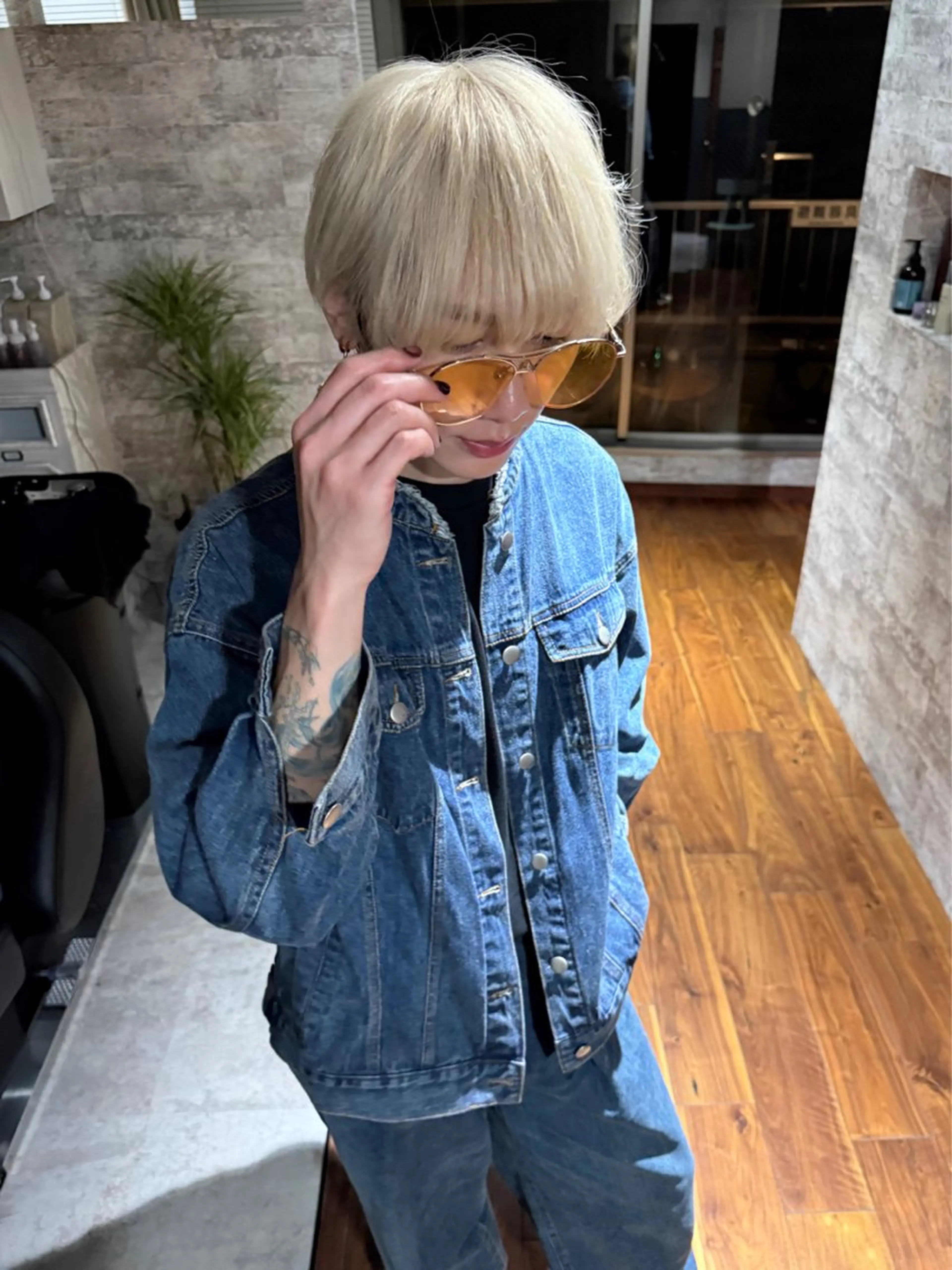 ショート カラー カット ヘアカラー トリートメント mai / linoah˚✧のヘアスタイル