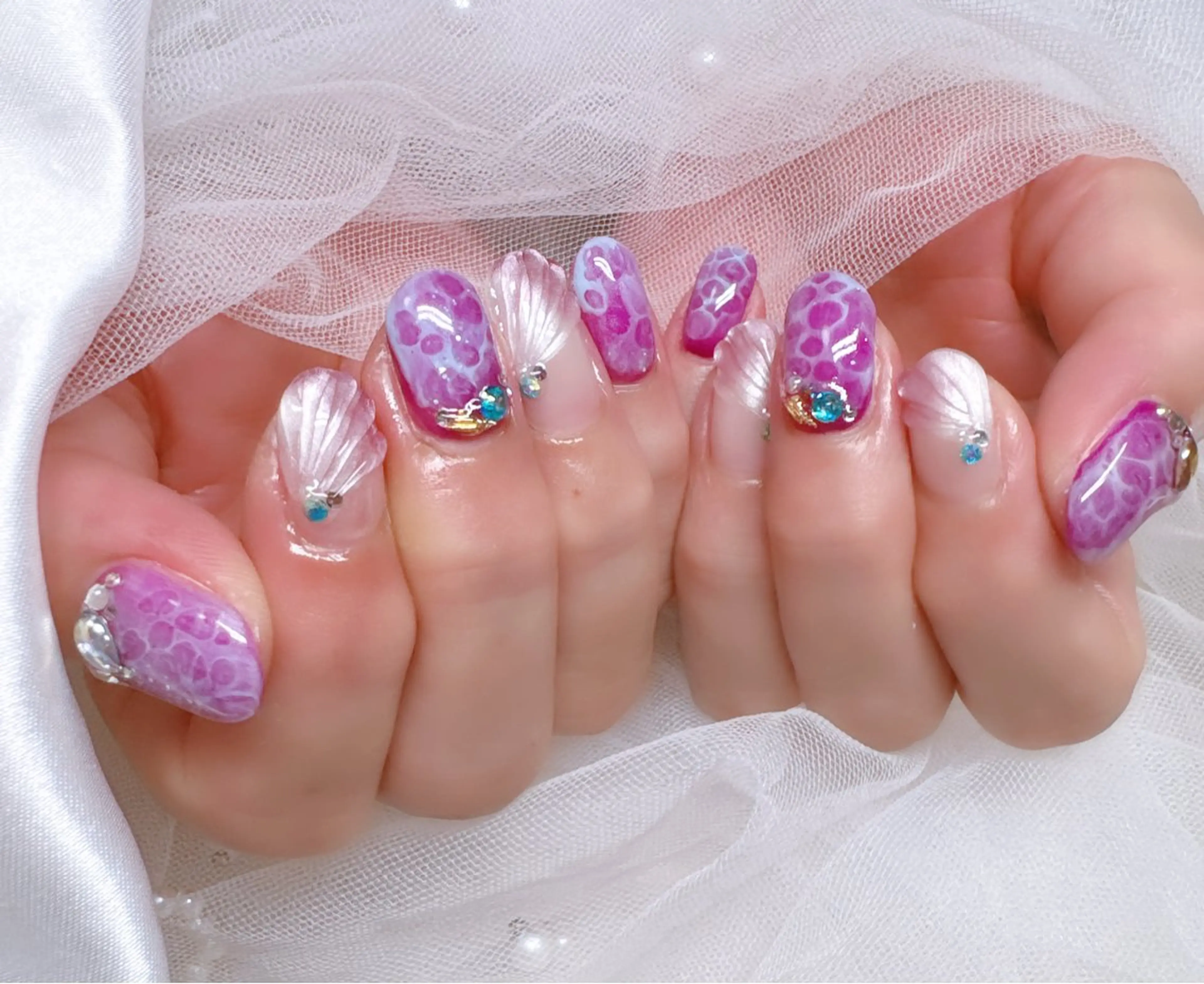 ネイル ハンドネイル 高島 夏海のネイルデザイン