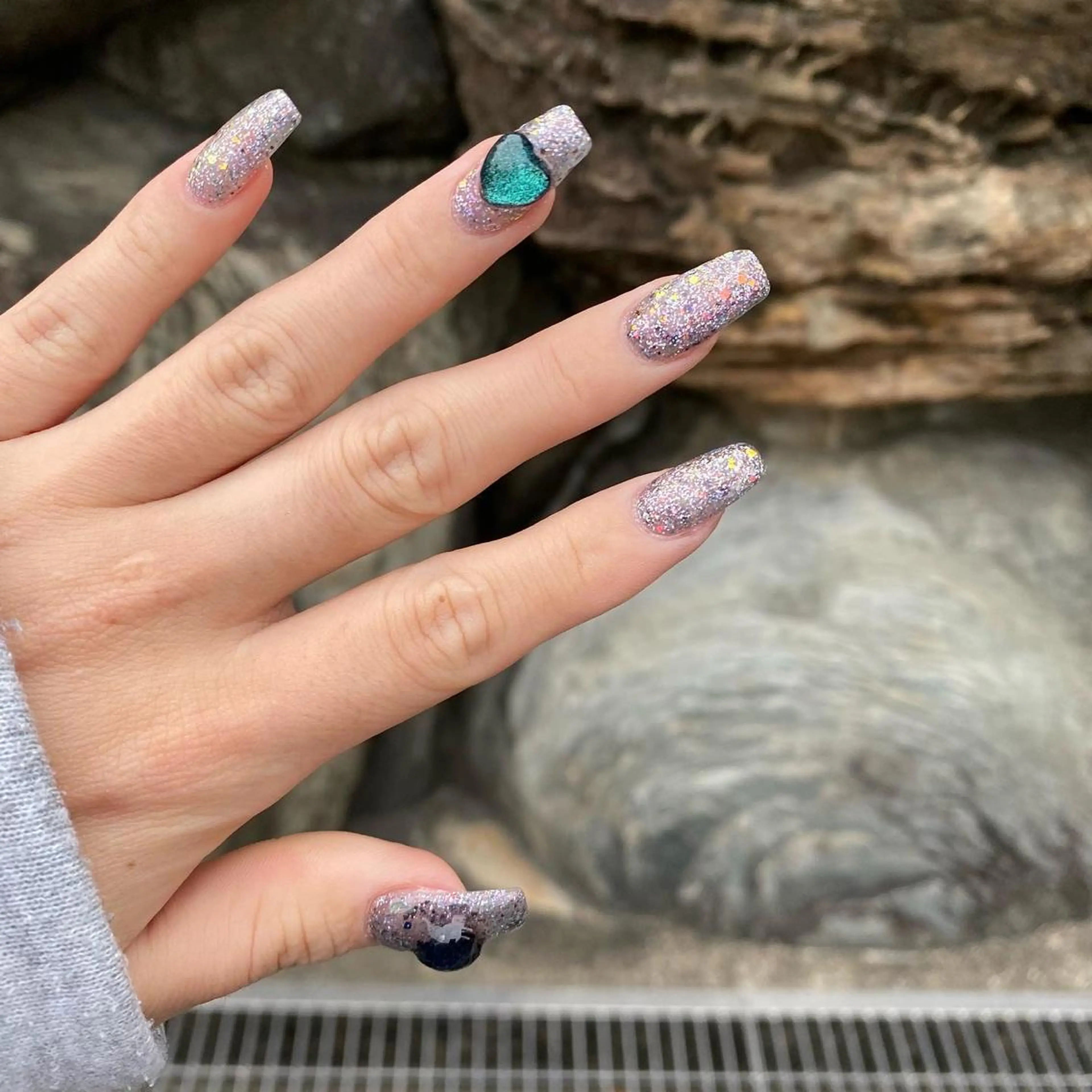 セミロング カラー パーマ ヘアアレンジ メンズ キッズ ネイル マツエク・マツパ アイブロウ ハンドネイル ハンドケア 今福鶴見ネイル 8(ｴｲﾄ)のネイルデザイン