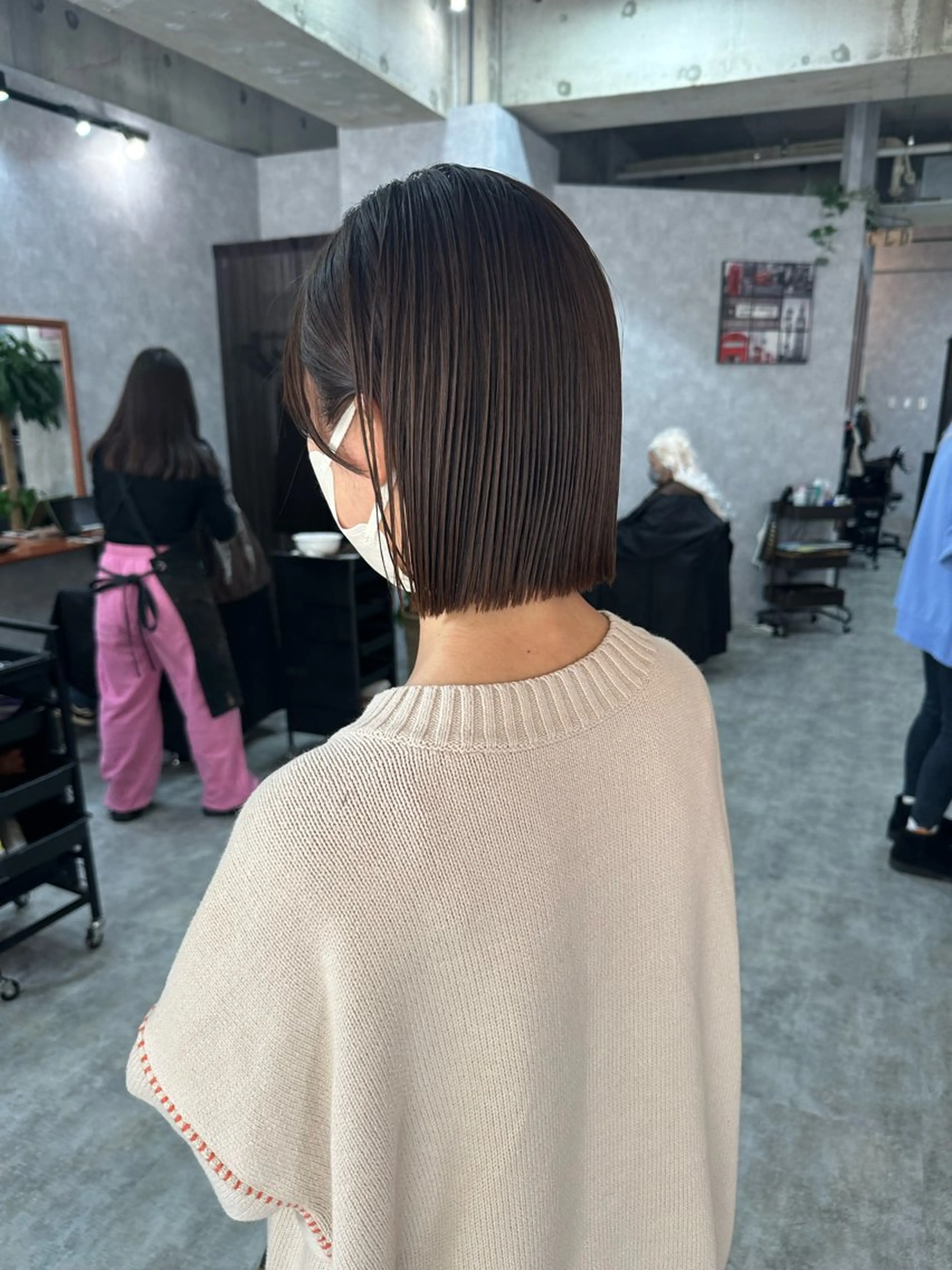 ショート 切りっぱなしボブ ショートボブ ハンサムショート 丸みショート ボブ C’LD hair  produce /シールドヘア所属・モテ髪/ボブ/ショー ト/アダチフウトのヘアスタイル