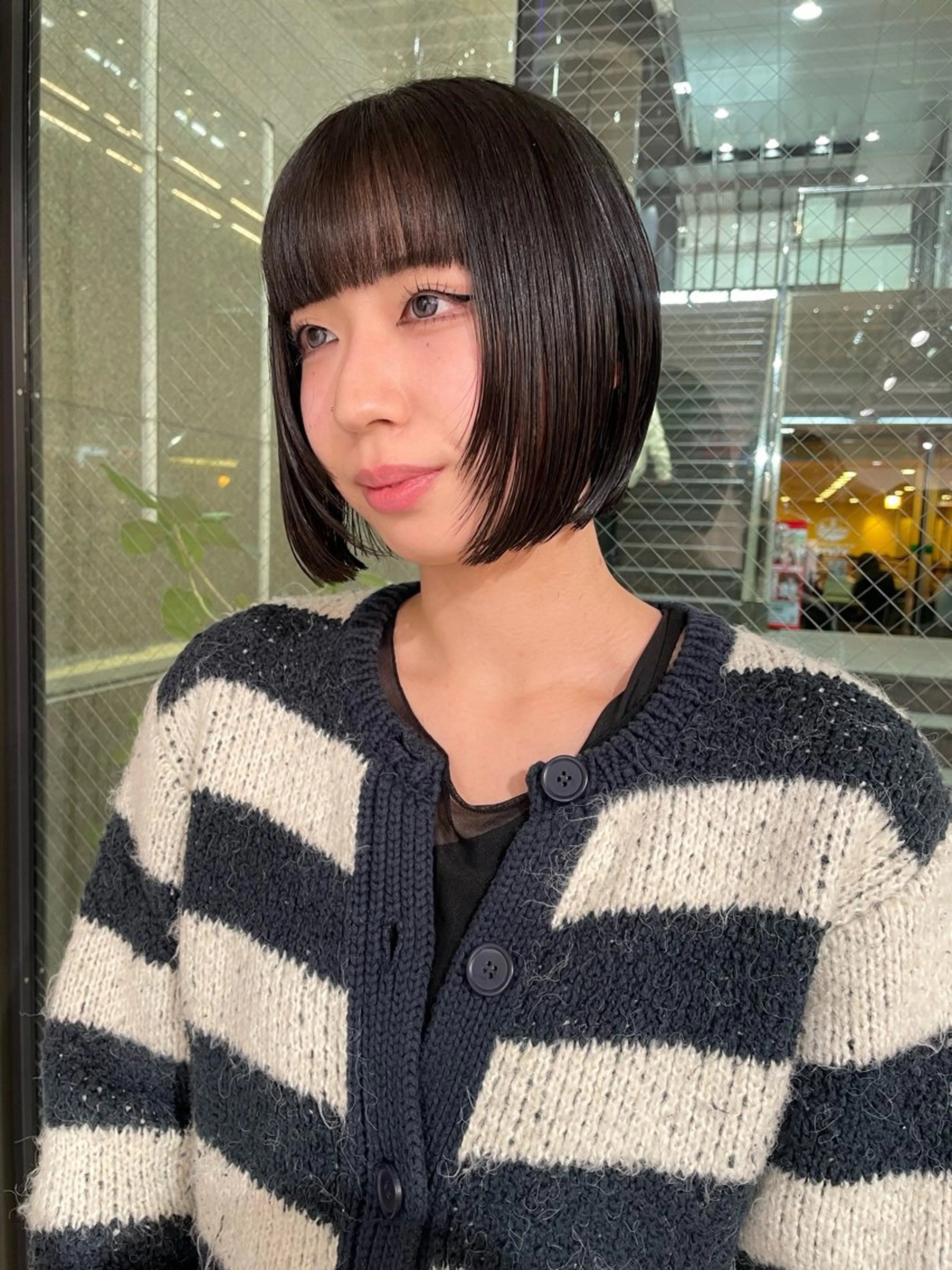 ショート 顔周りカット カット トリートメント ボブ/レイヤー/ 御田村裕人のヘアスタイル