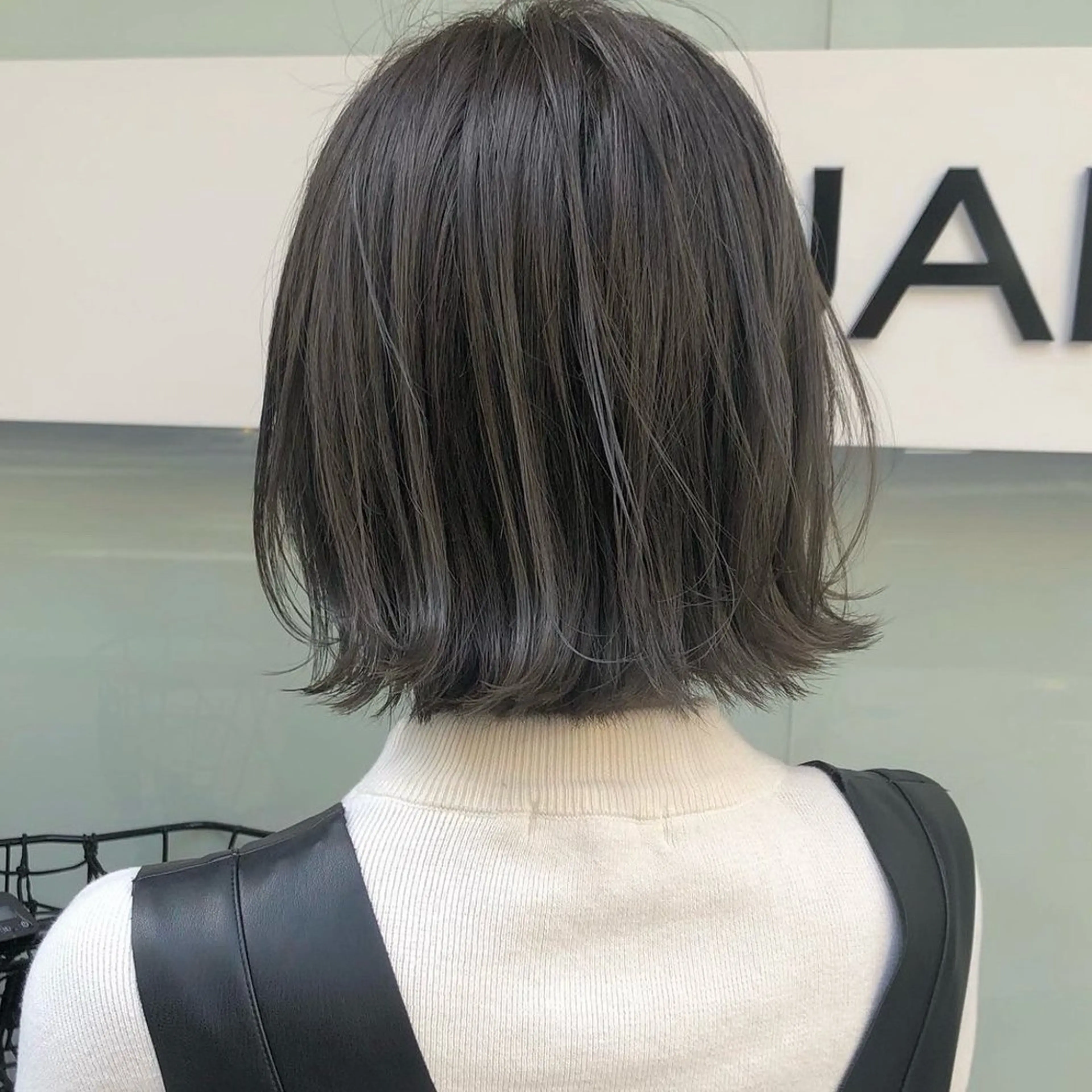 カラー＋髪質改善超音波トリートメントの写真