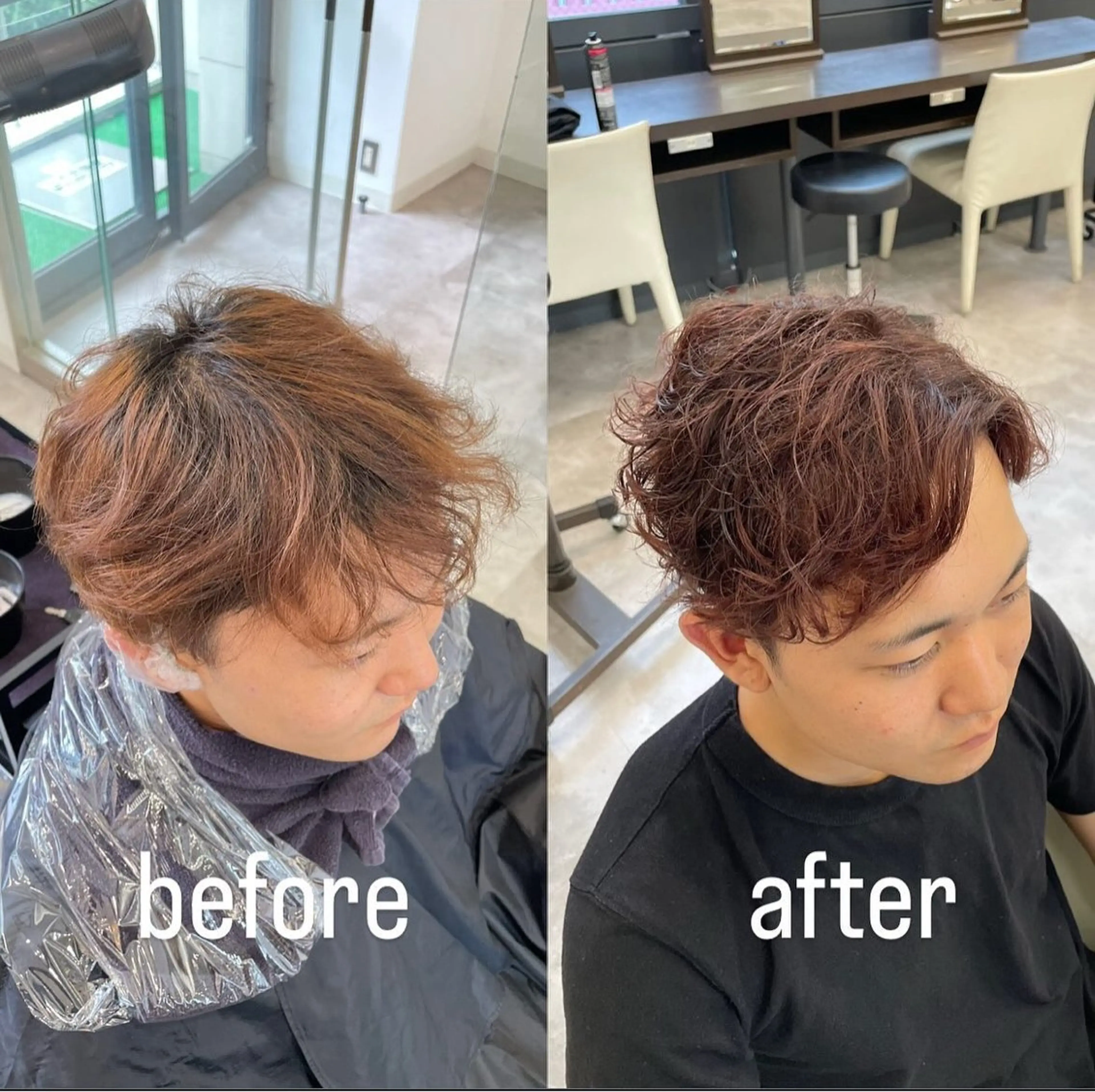 カラー メンズ カット ヘアカラー メンズ特化 / ツイスパ🔥高林拓斗のヘアスタイル