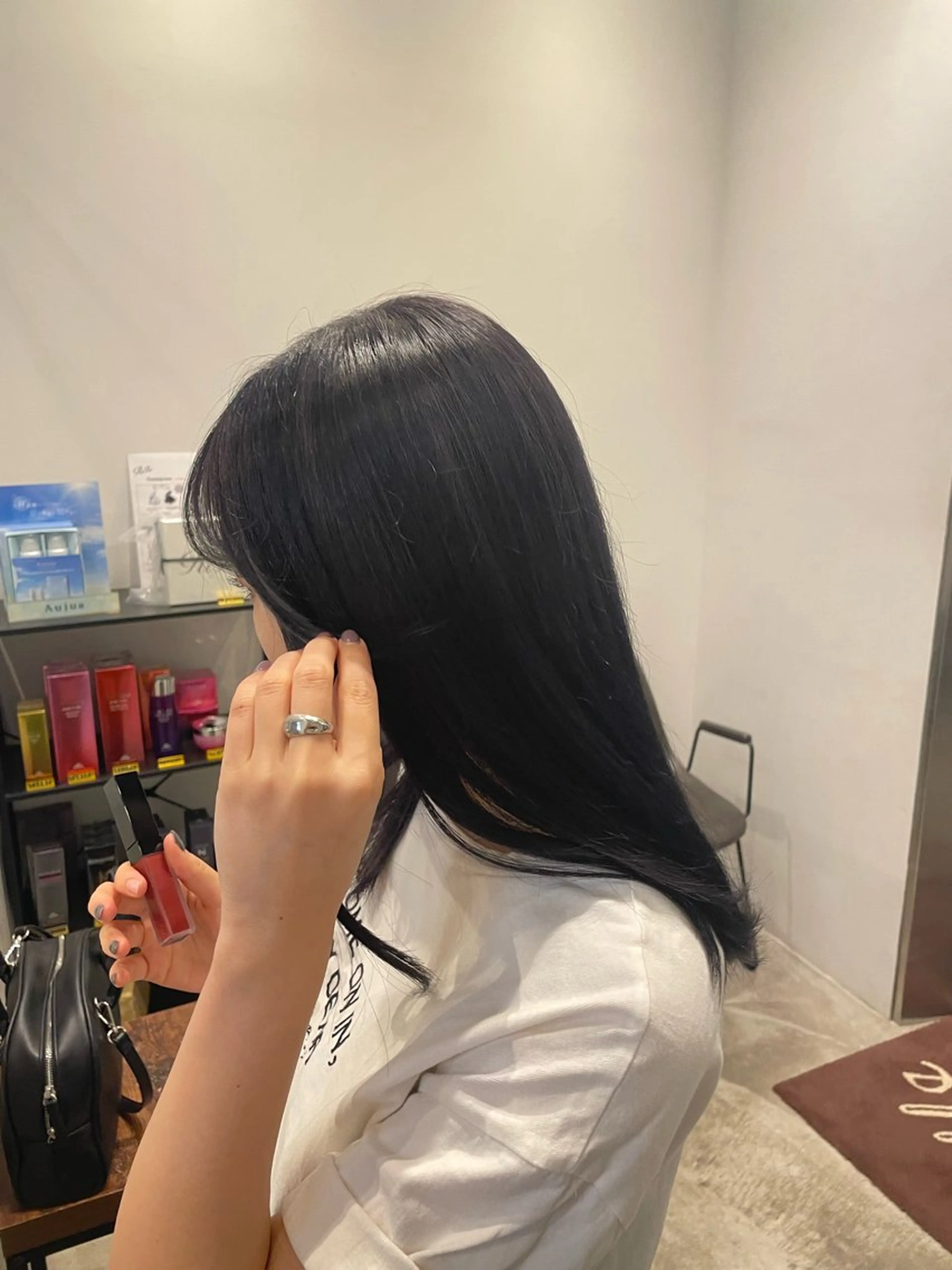 カラー ブリーチカラー/ 細川はるかのヘアスタイル