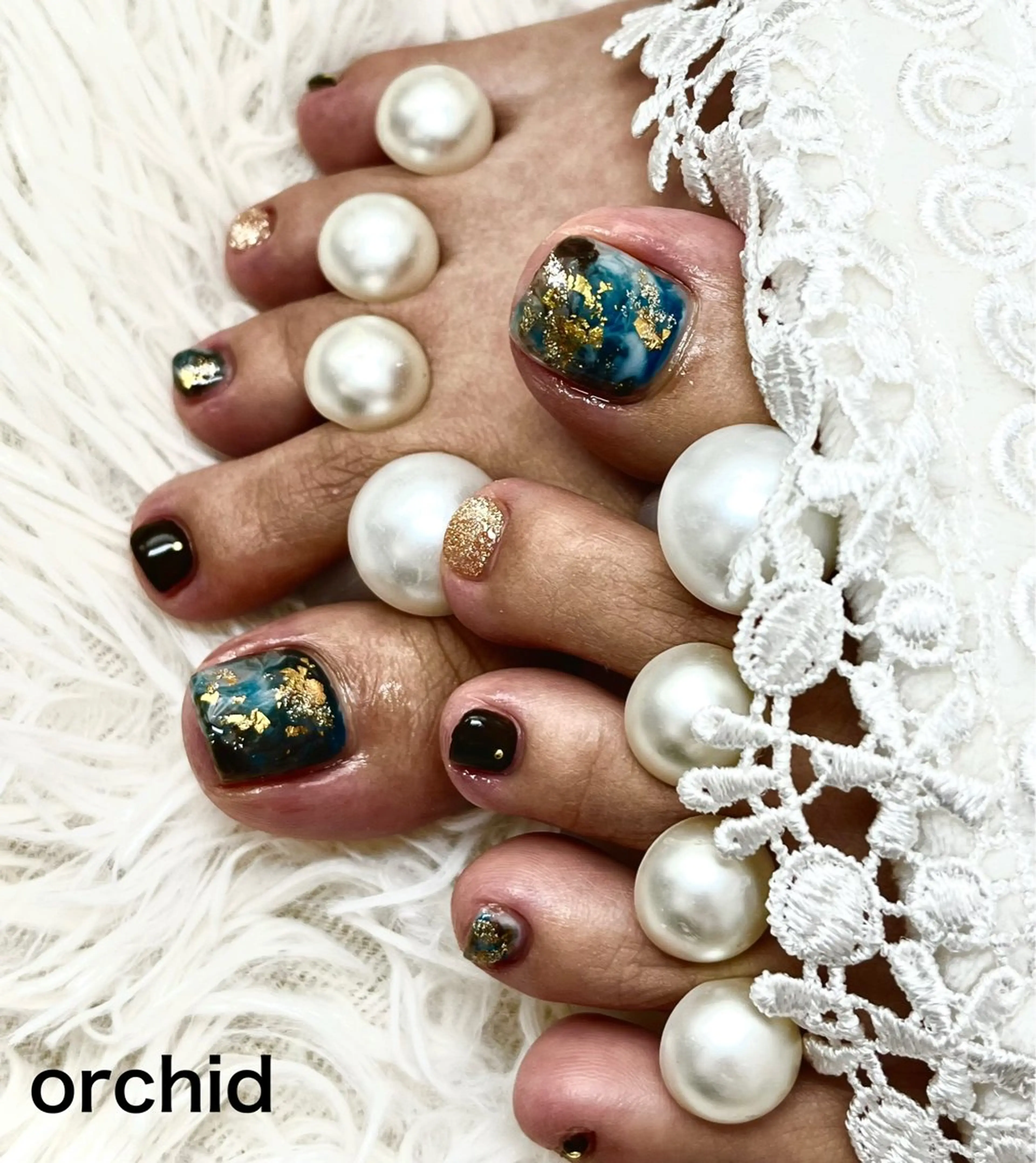 ネイル orchid ♡オーキッドのネイルデザイン