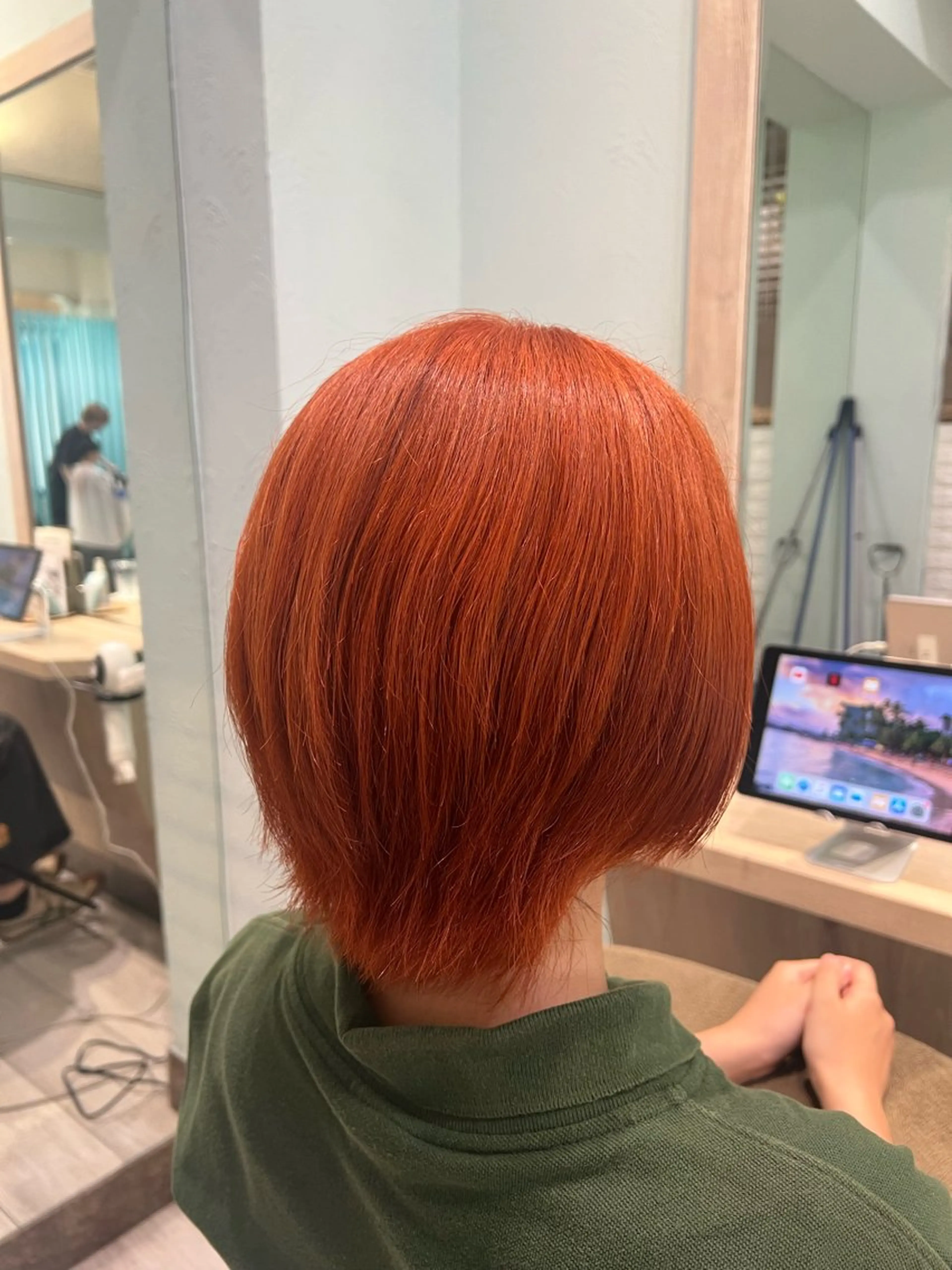 ショート カラー 髪質改善カラー 🏖️クウト🏖️のヘアスタイル