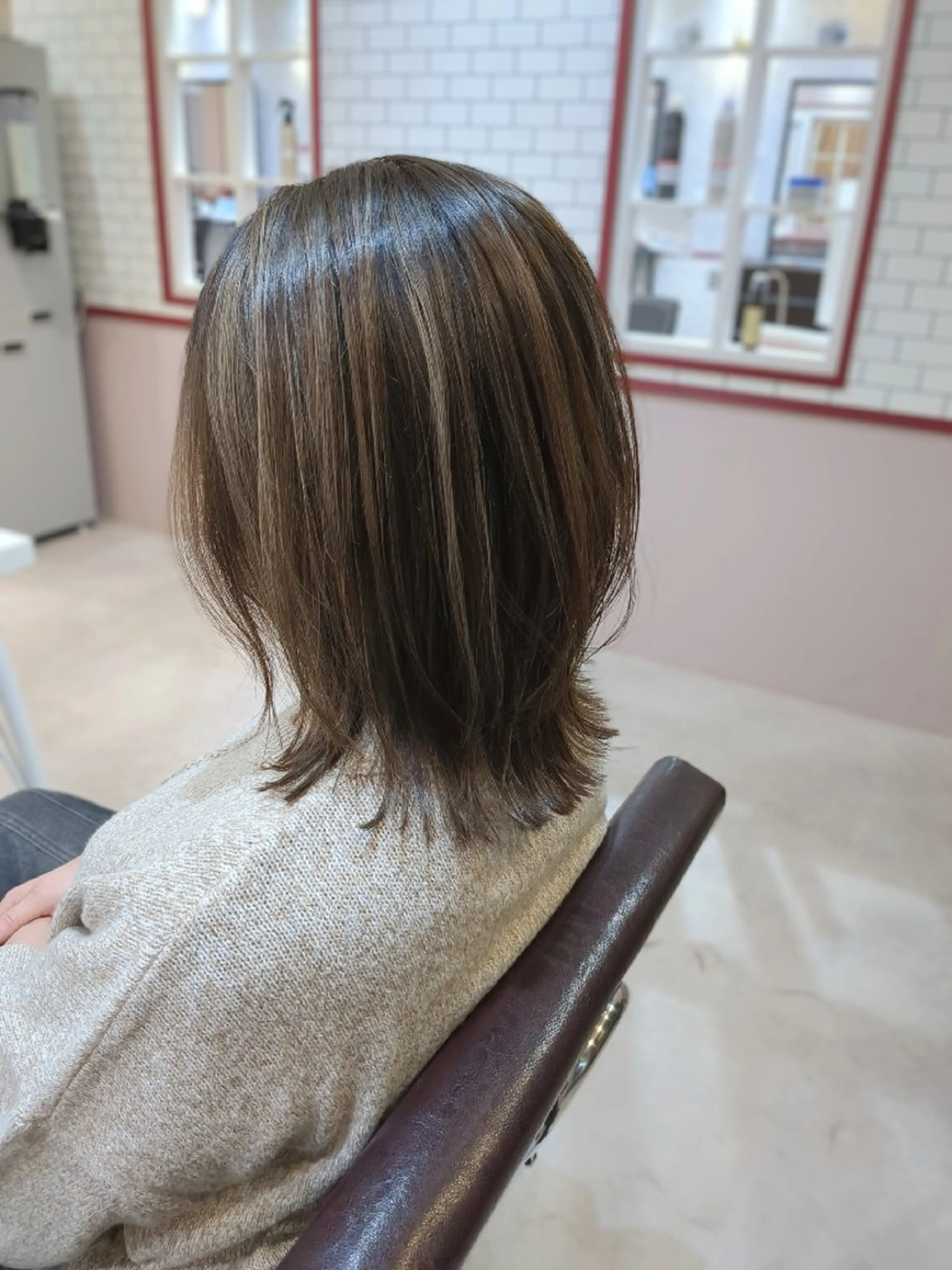 ハイライトカラーの写真