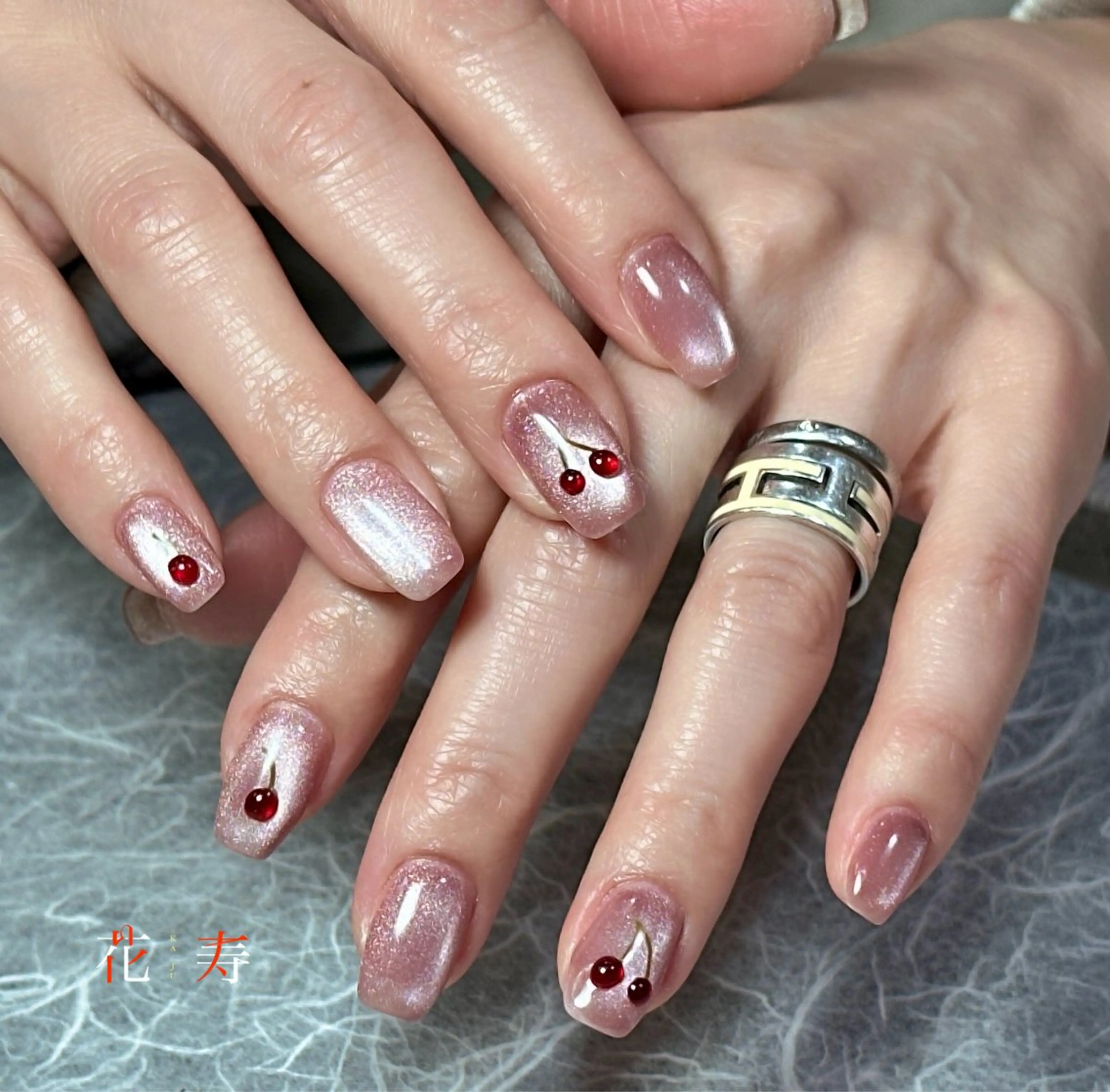 ネイル ハンドネイル 花寿-kaju- s.のネイルデザイン