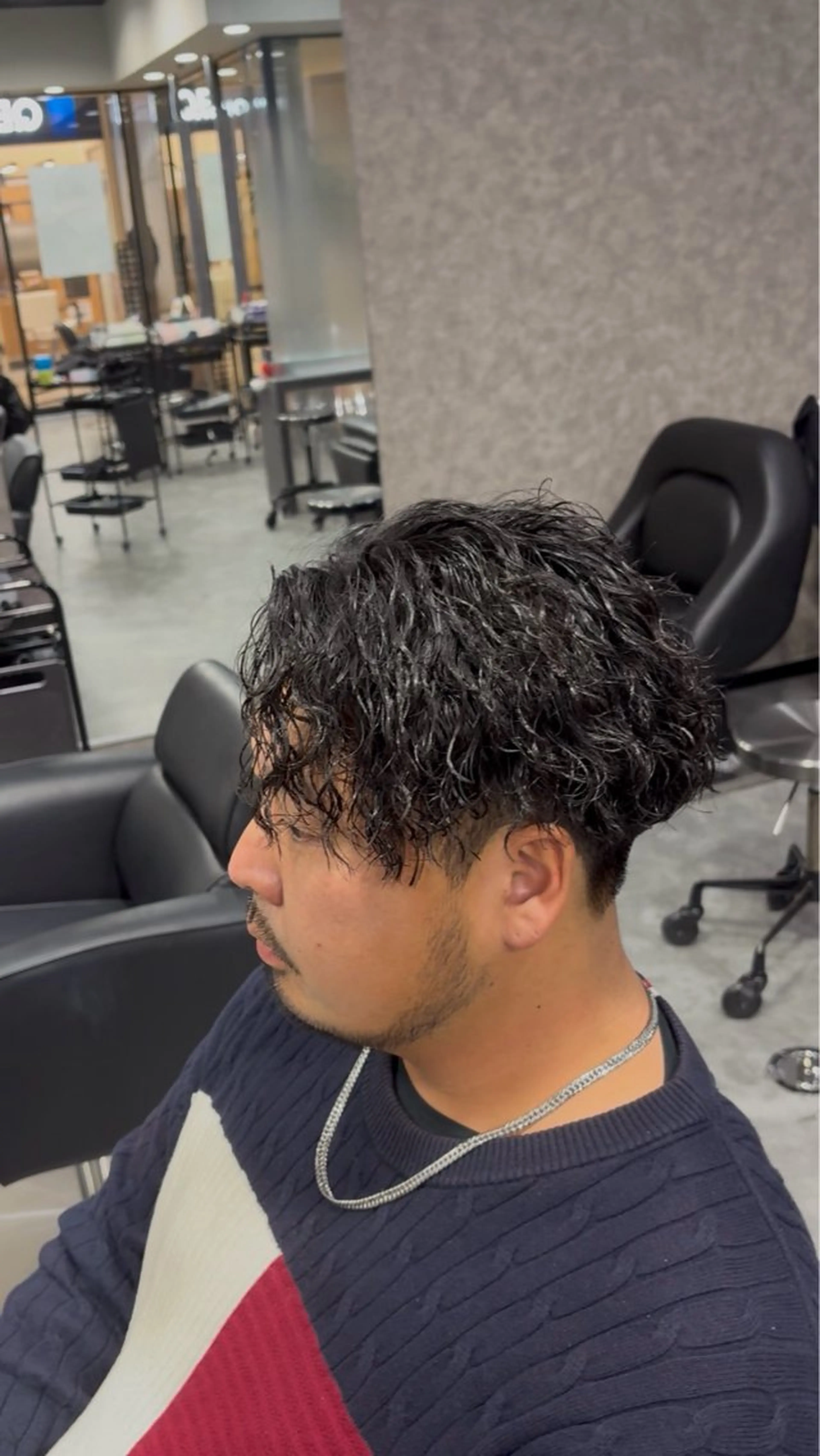 メンズ センターパート フェザーパーマ メンズパーマ カット パーマ Hair Salon LUCEY所属・メンズパーマ/カラ ー/川越/成田最のヘアスタイル