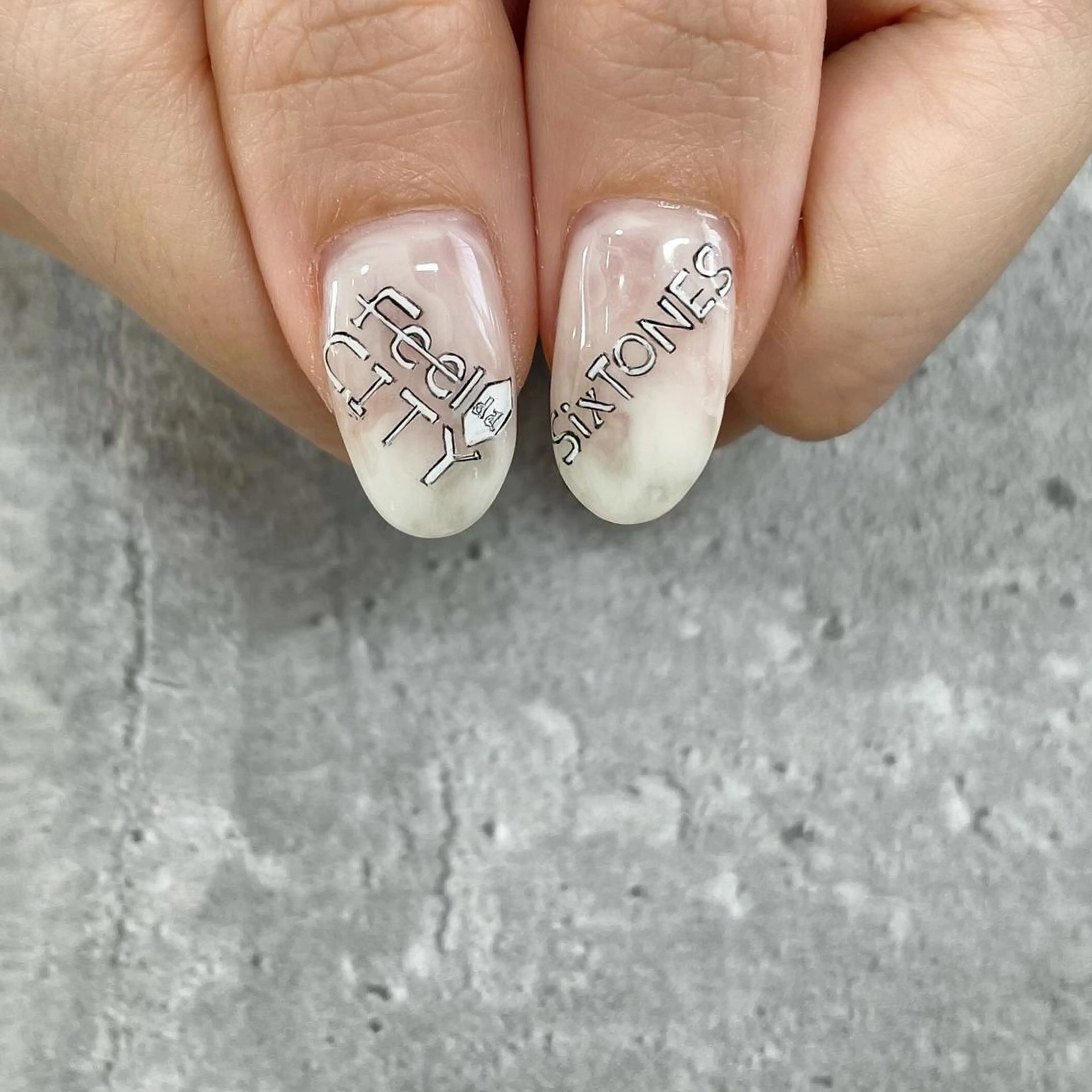 ネイル 東 千夏のネイルデザイン