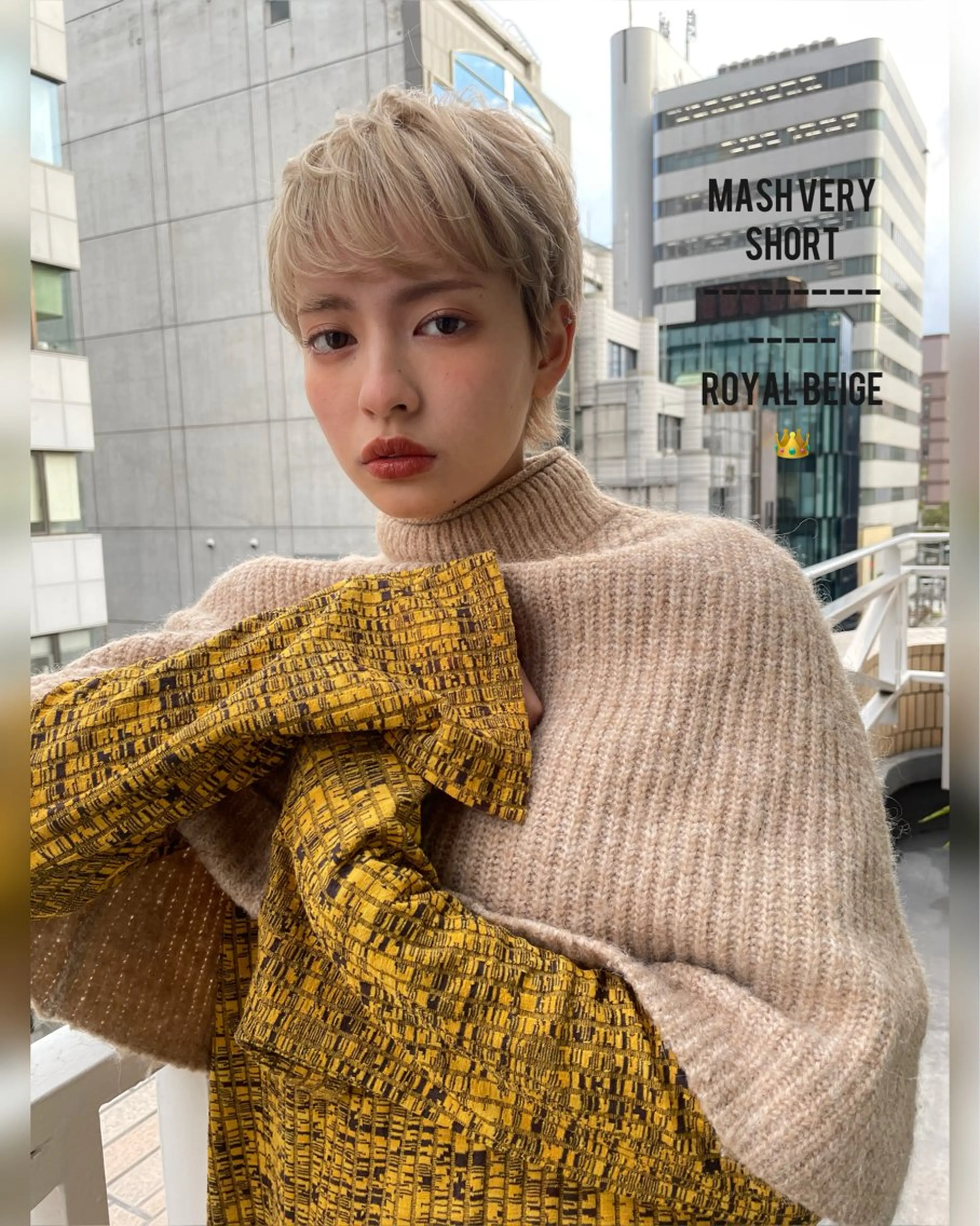 ショート カラー カット ヘアカラー トリートメント ショート/ボブ専門 宮脇美奈/南船場のヘアスタイル