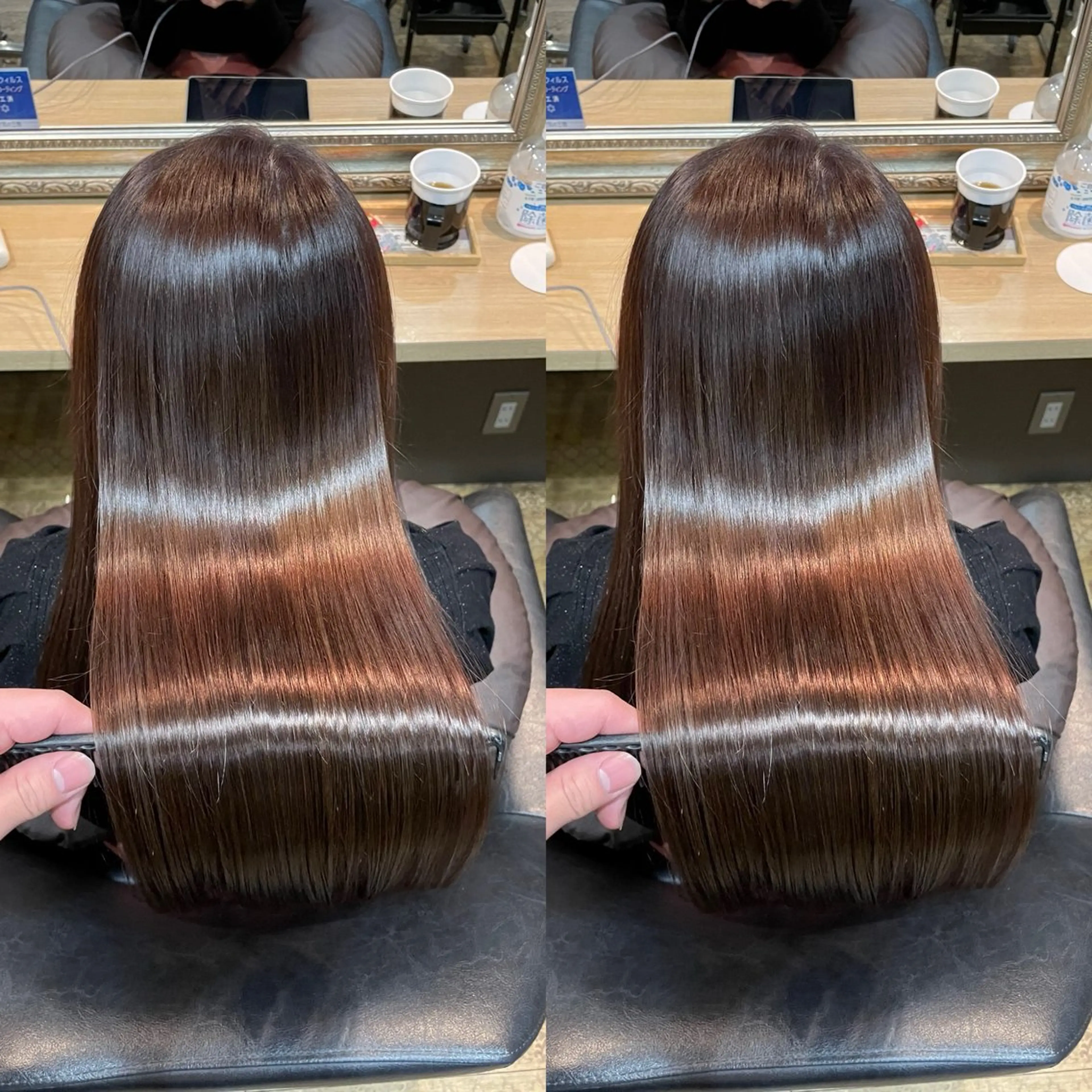 ロング カラー カット 縮毛矯正 Labimani所属・美髪整形✨髪質改善 ✨中村弘仁/チーフのヘアスタイル