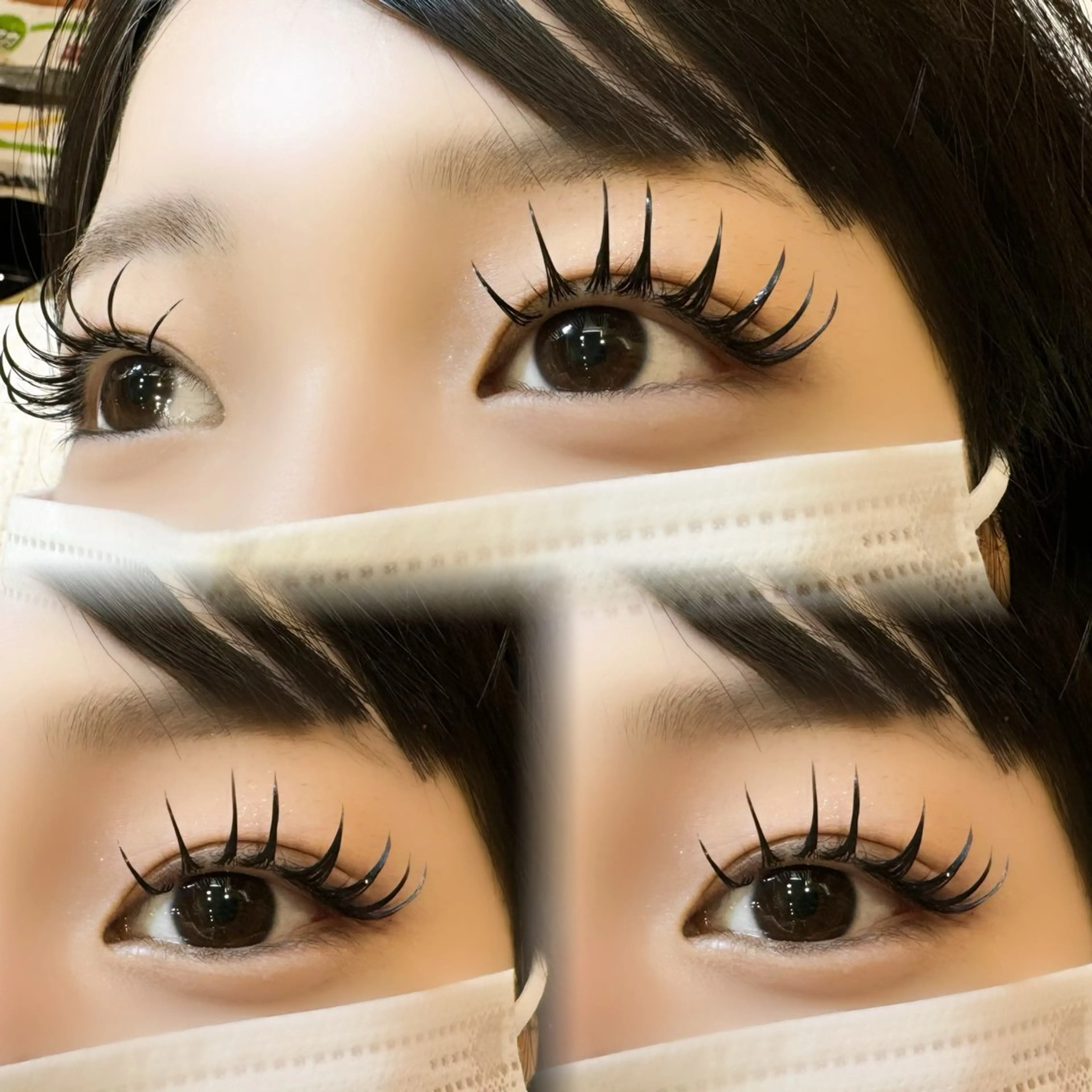 💭ྀི束感×モチ重視！ダブルフラットラッシュ120束💭ྀི(LEDグルー➕￥700変更🉑)の写真