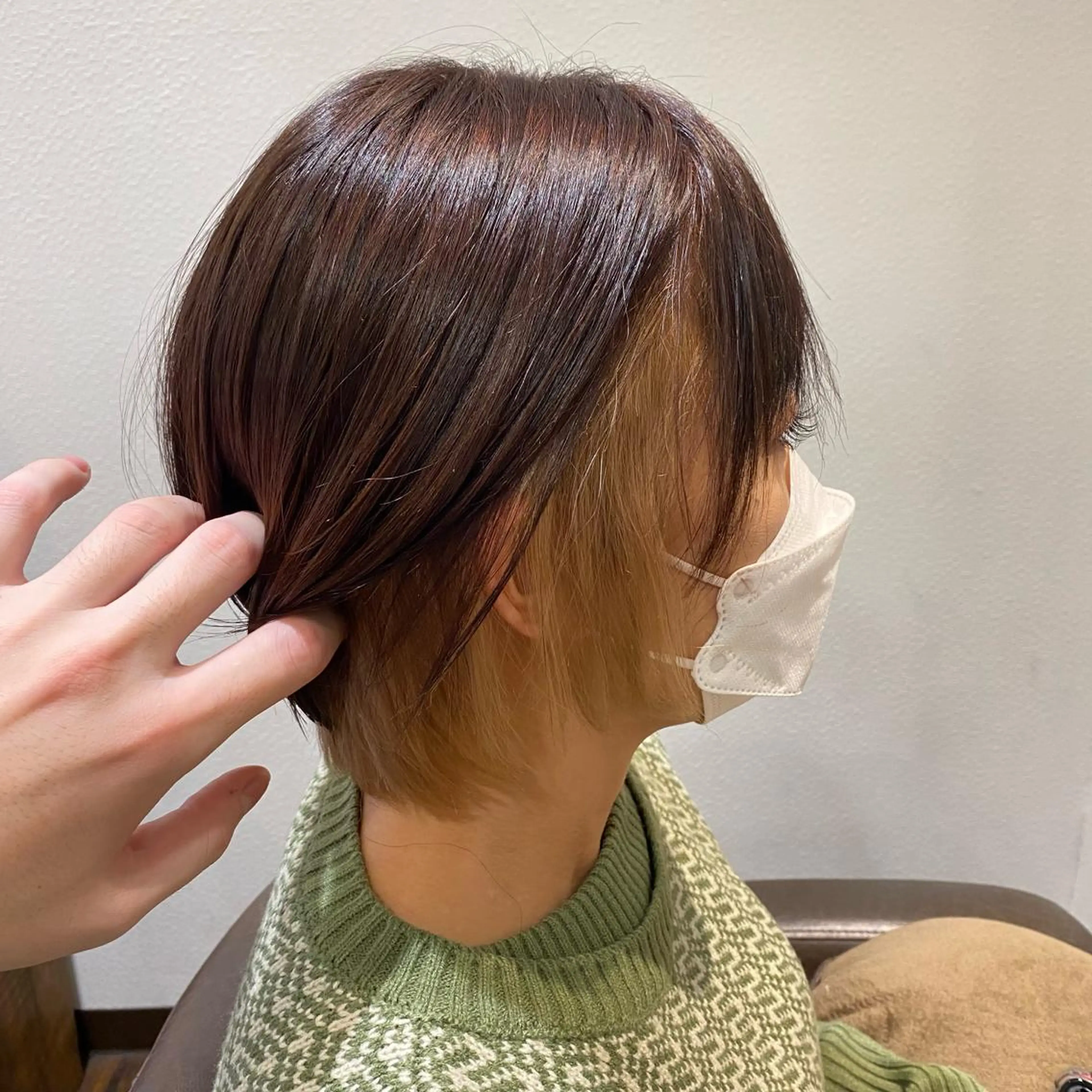 カラー ヘアカラー ミモリ ユウタのヘアスタイル