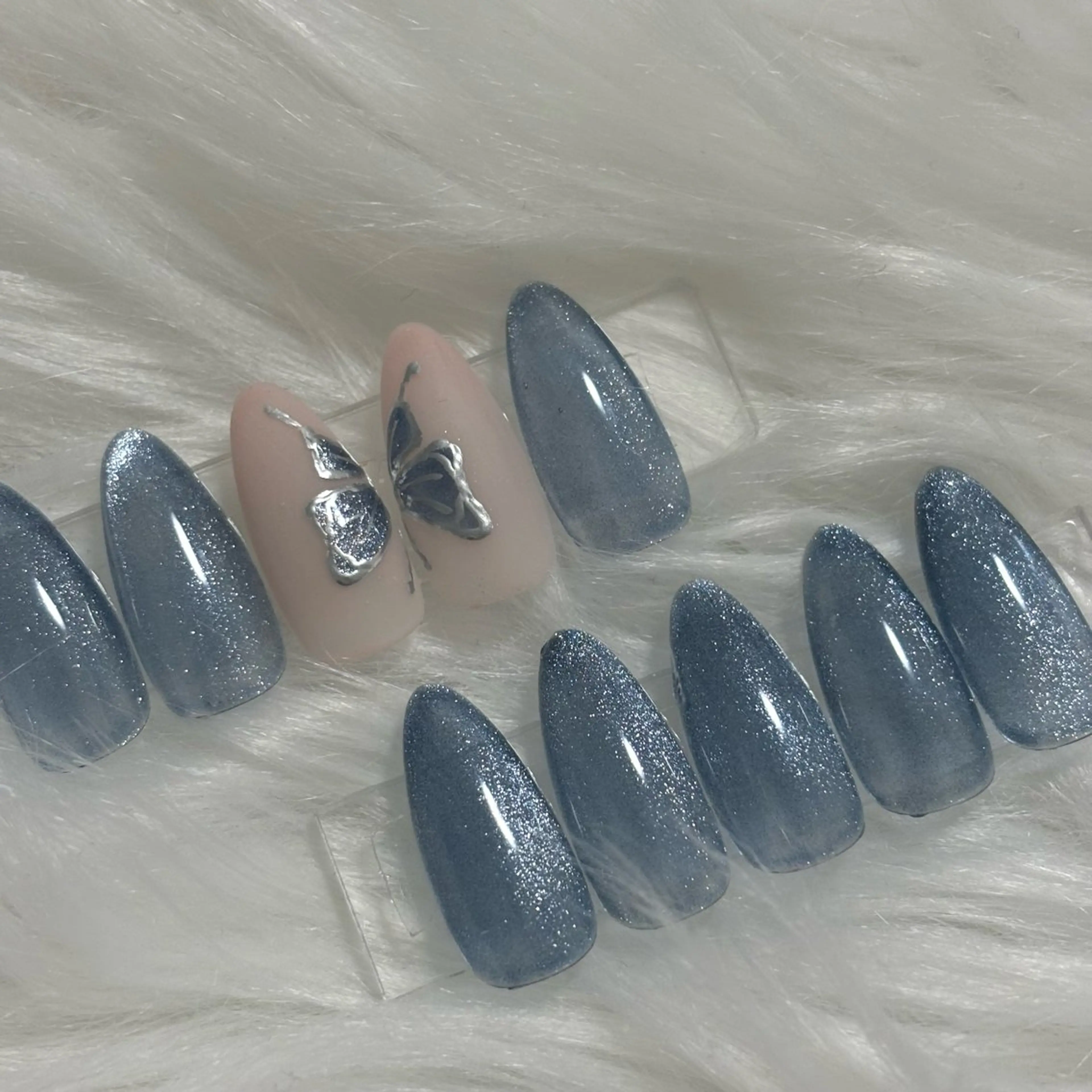 ネイル マグネットネイル ハンドネイル Yappy kurumiのネイルデザイン