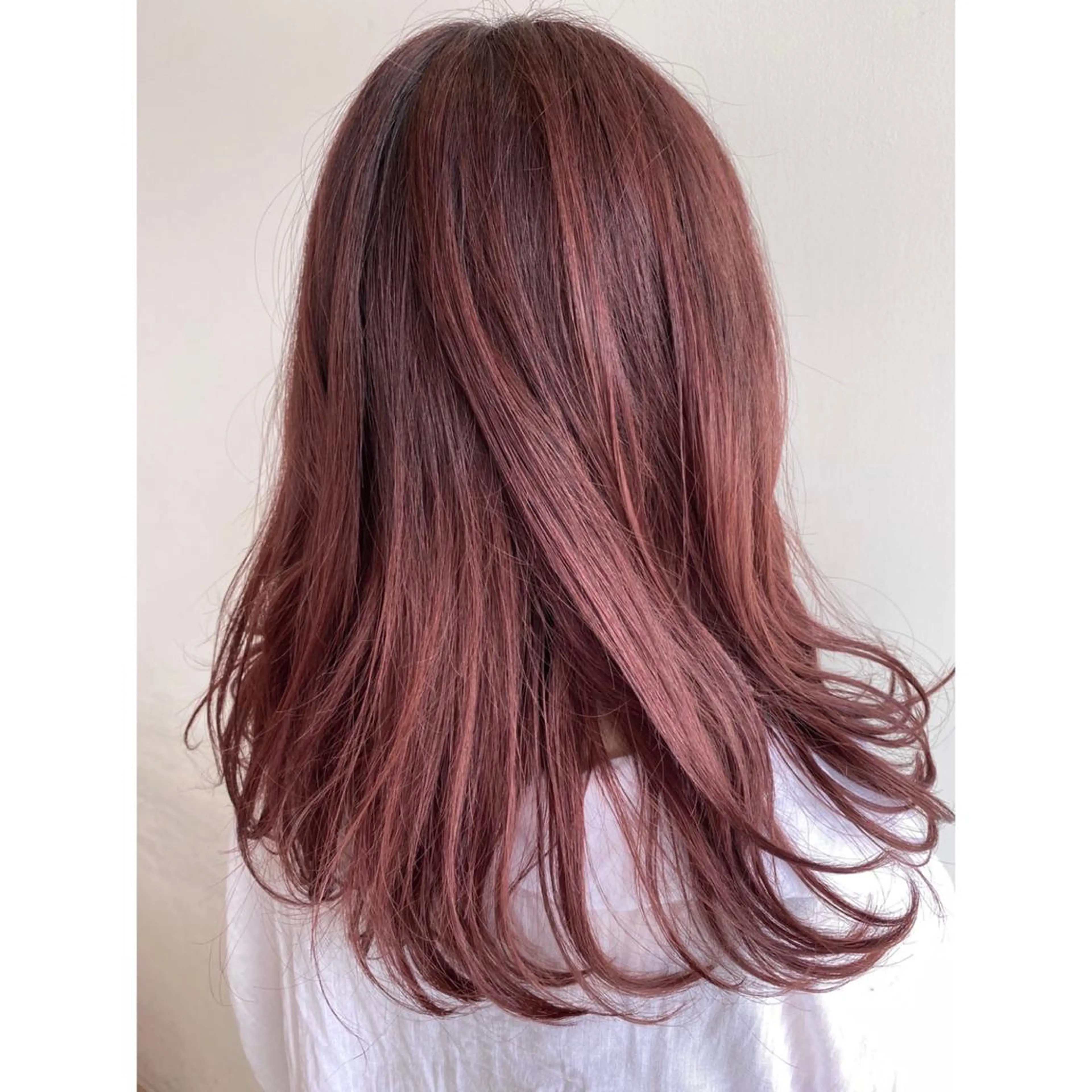 セミロング 上西 力のヘアスタイル