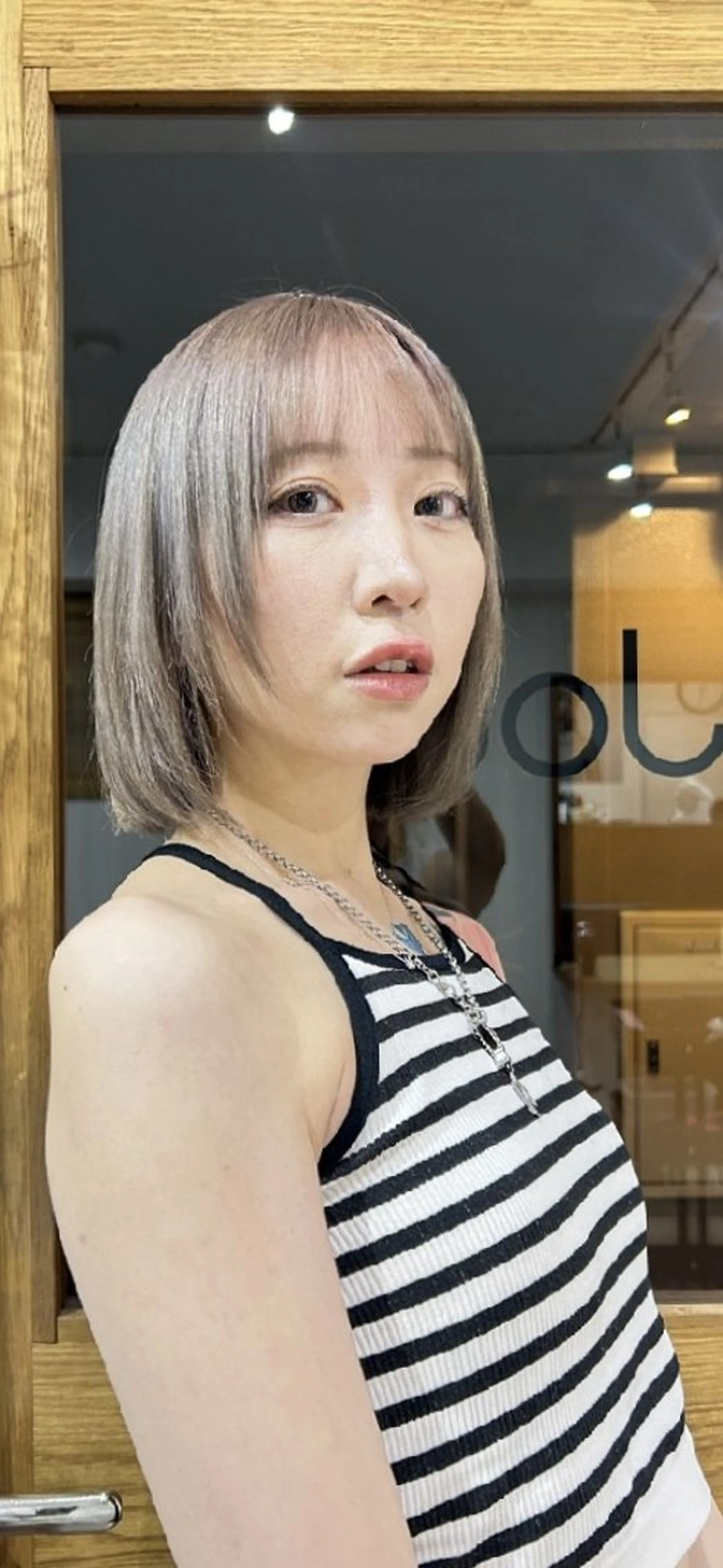 🌈扱いやすいボブ× ブリーチ🌈TAMEのヘアスタイル