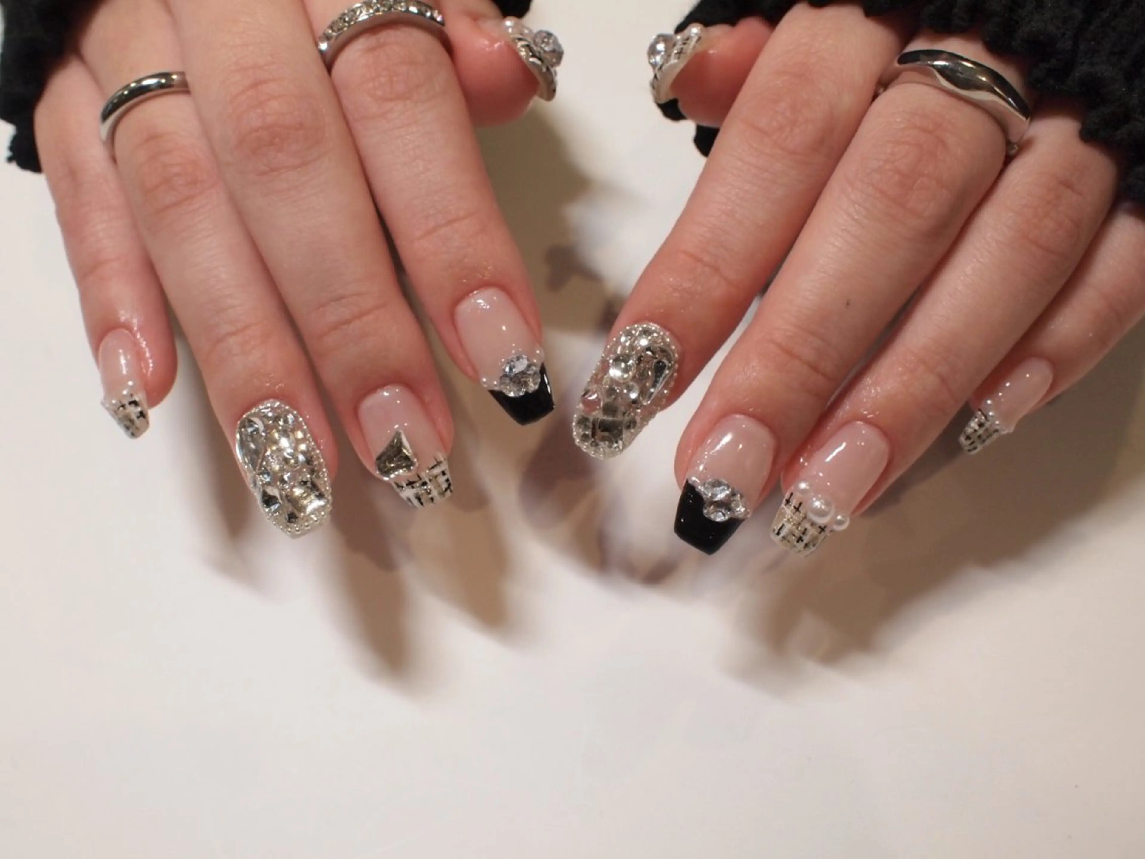 ネイル ツイードネイル 【ＯＲＧＡＮ】 nailのネイルデザイン