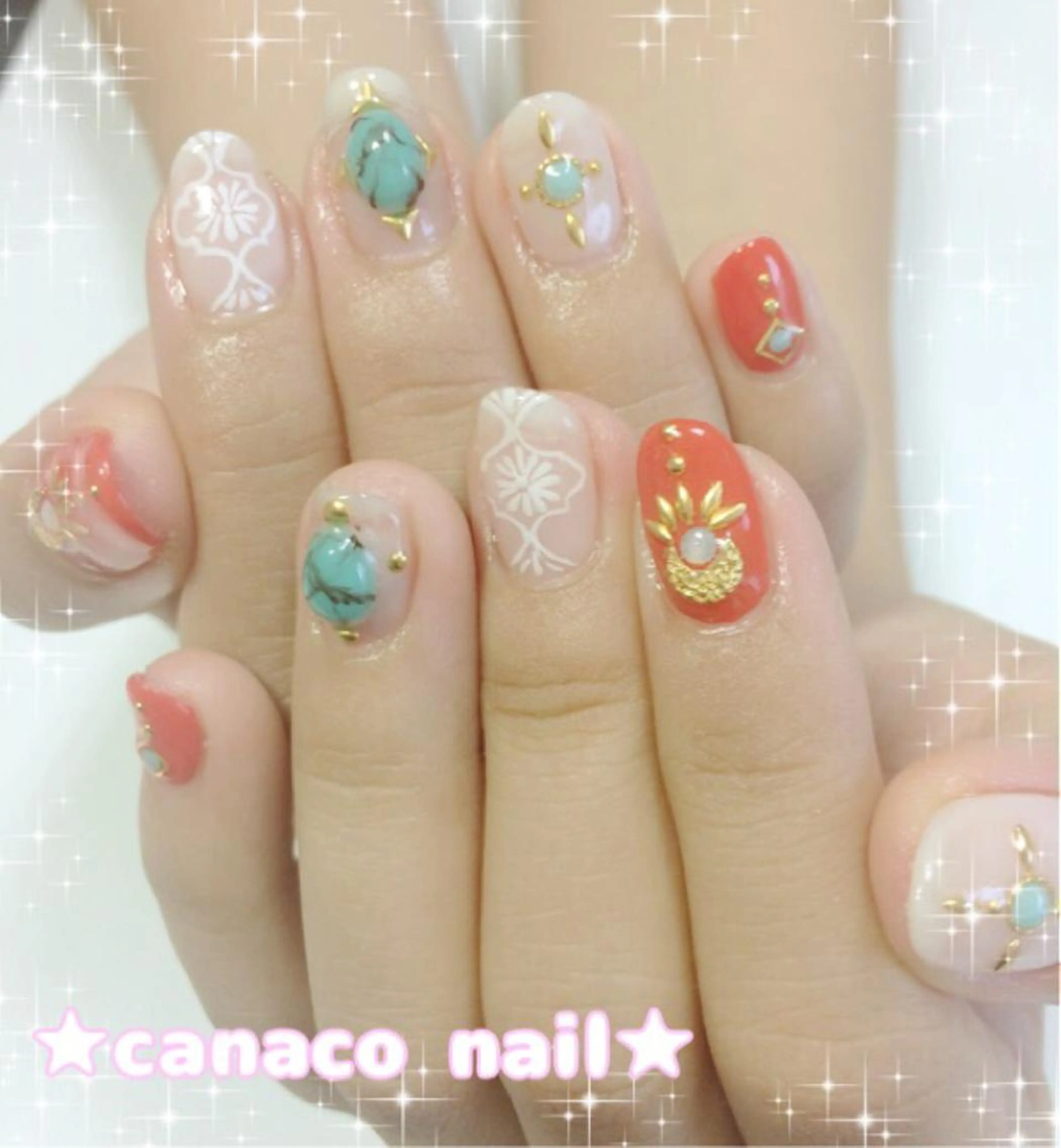 ネイル Felice所属・ベテランネイル cnc  nailのネイルデザイン