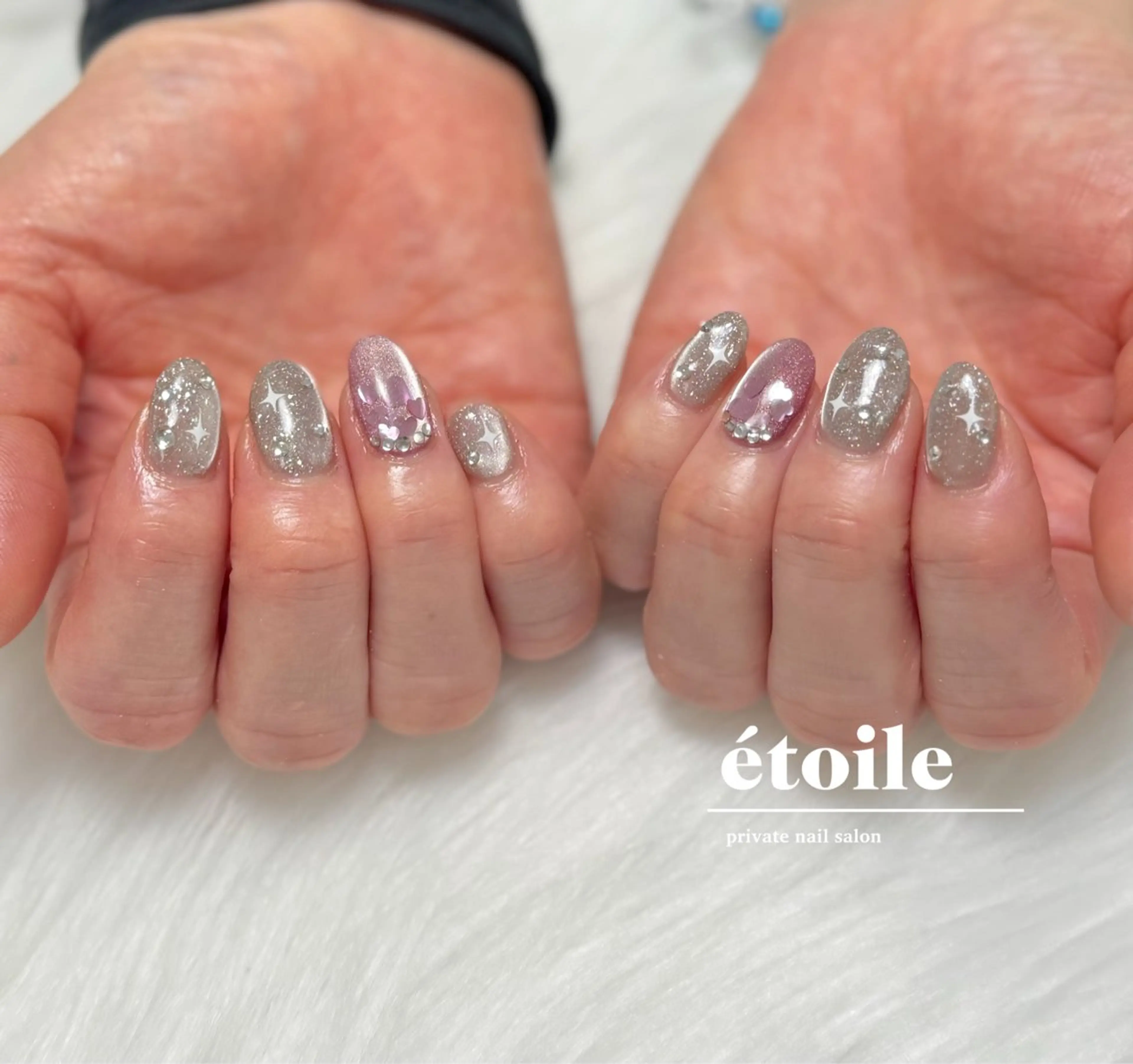 ネイル フラッシュネイル マグネットネイル étoile ｜ayaのネイルデザイン