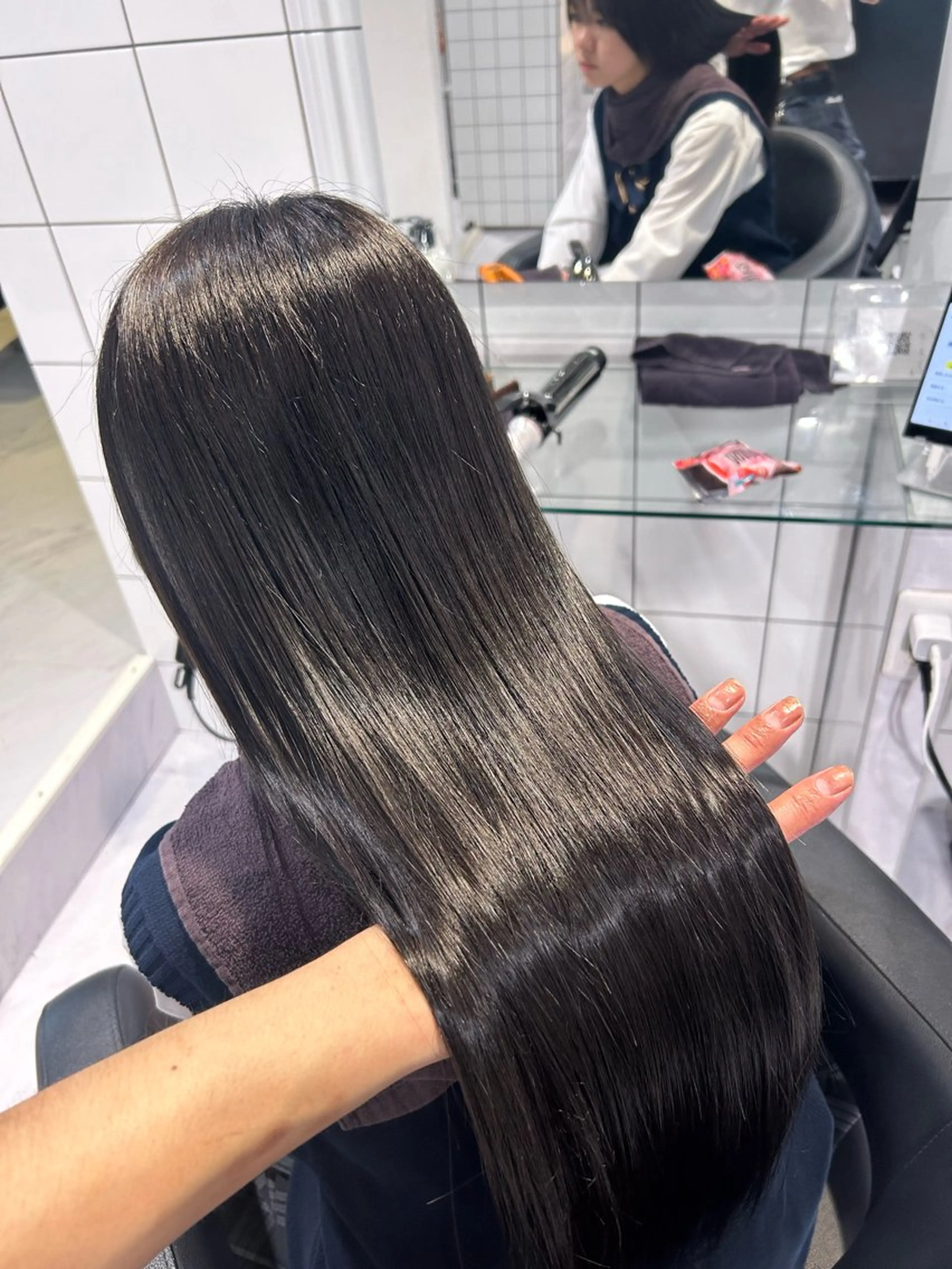 ロング カラー 表参道/透明感カラー /暗髪/ジュキヤのヘアスタイル