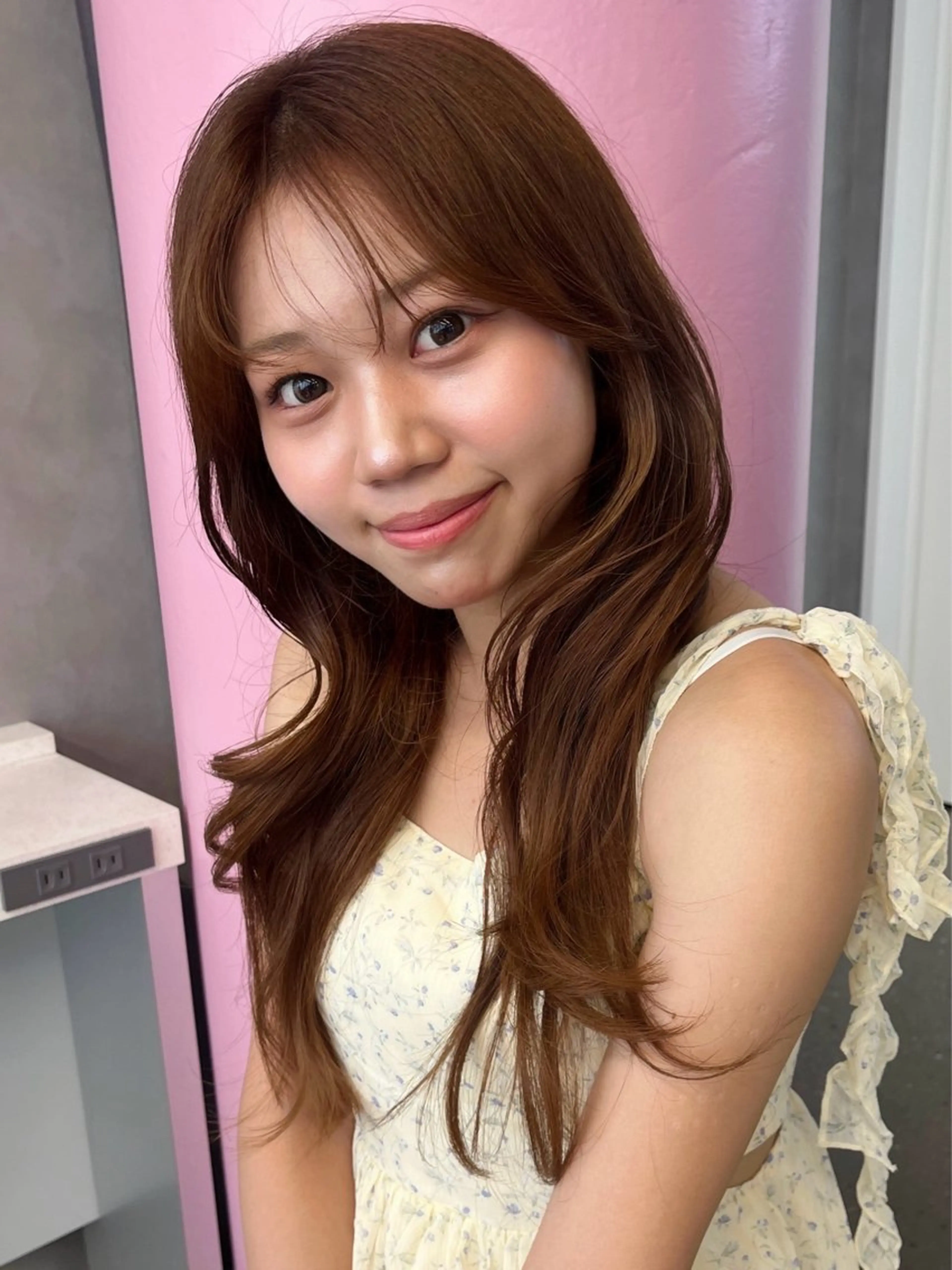 ロング ｊｏｕｅｒｍ所属・透明感/グレージュ /韓国レイヤー🪽のヘアスタイル