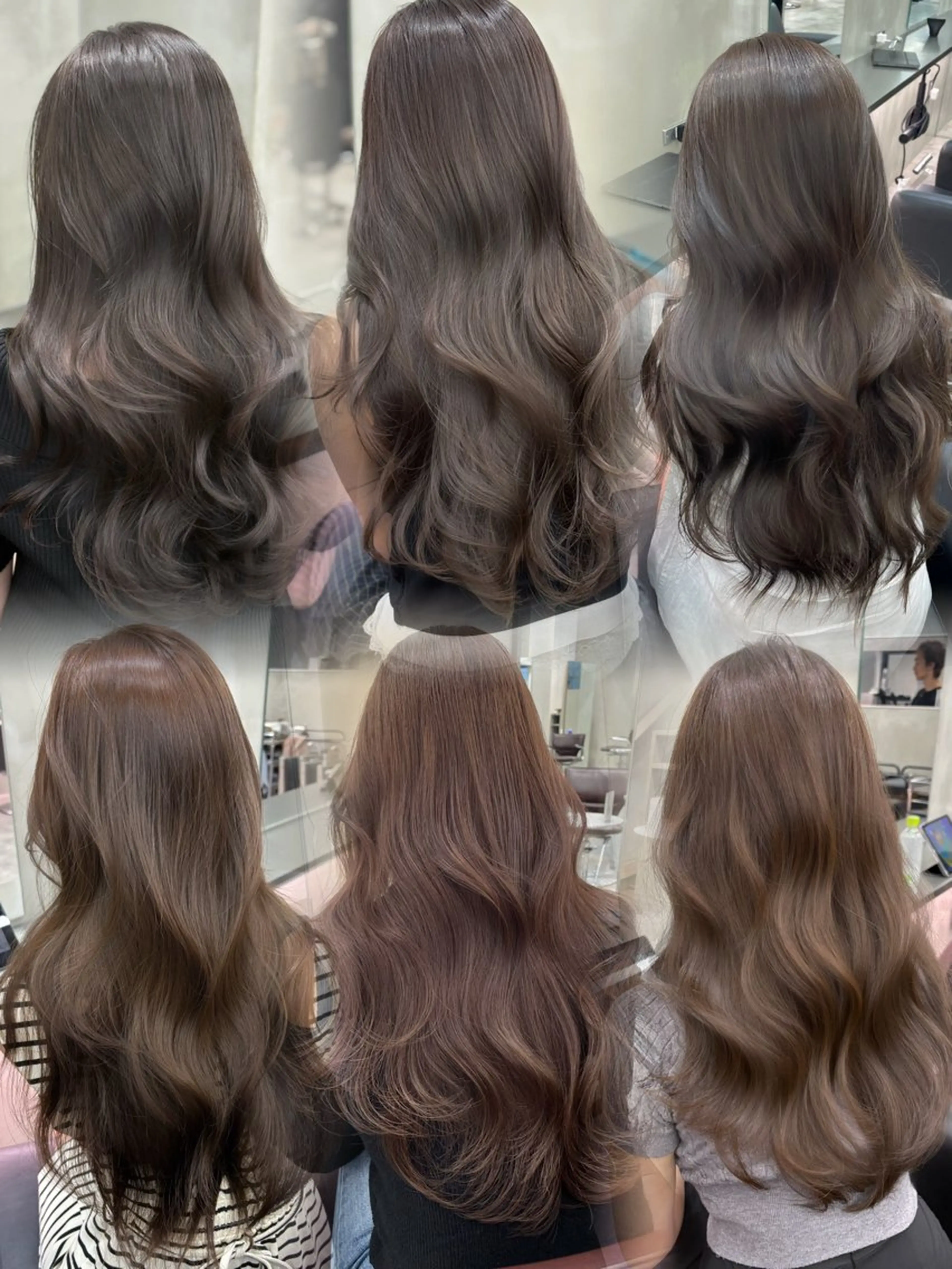 セミロング カラー ブリーチ ケアカラー ブリーチなしカラー the path shogo🌻のヘアスタイル