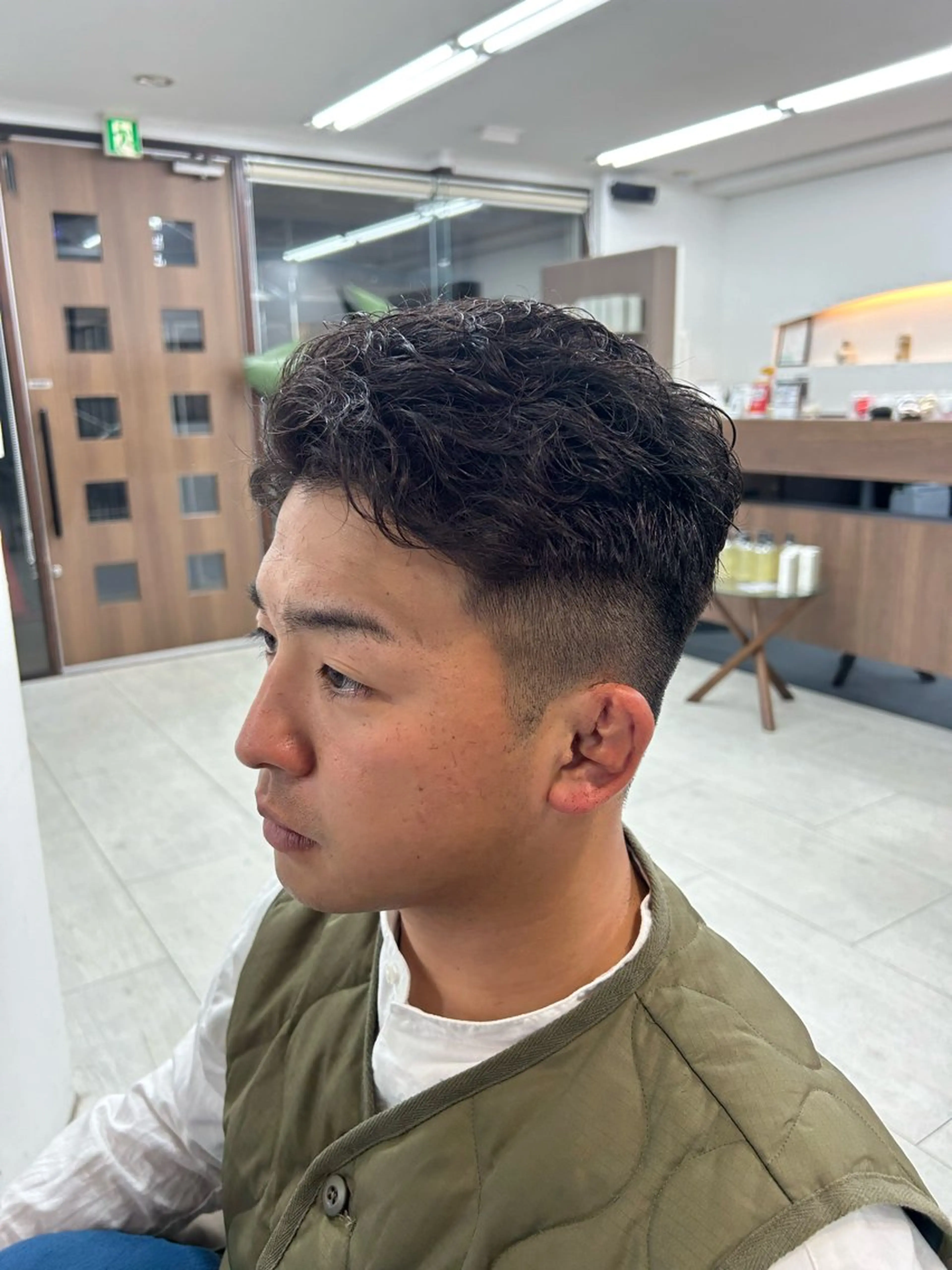 ショート パーマ メンズ メンズパーマ ショートヘア メンズパーマの達人 /タカシマ　ダイスケのヘアスタイル