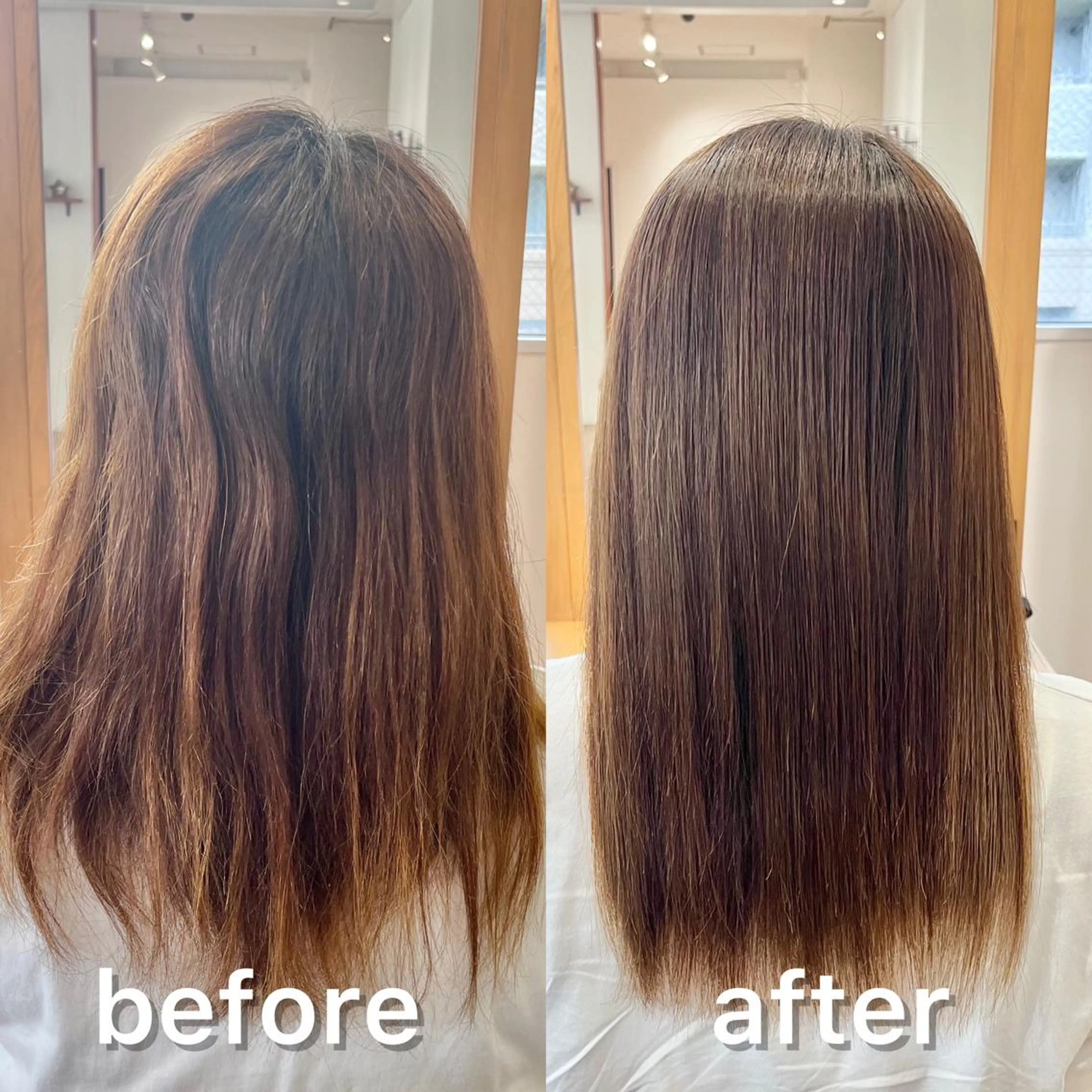 ミディアム カラー パーマ インナーカラー 髪質改善 縮毛矯正 縮毛矯正 トリートメント KIZU 髪質改善 オカルト怪談のヘアスタイル