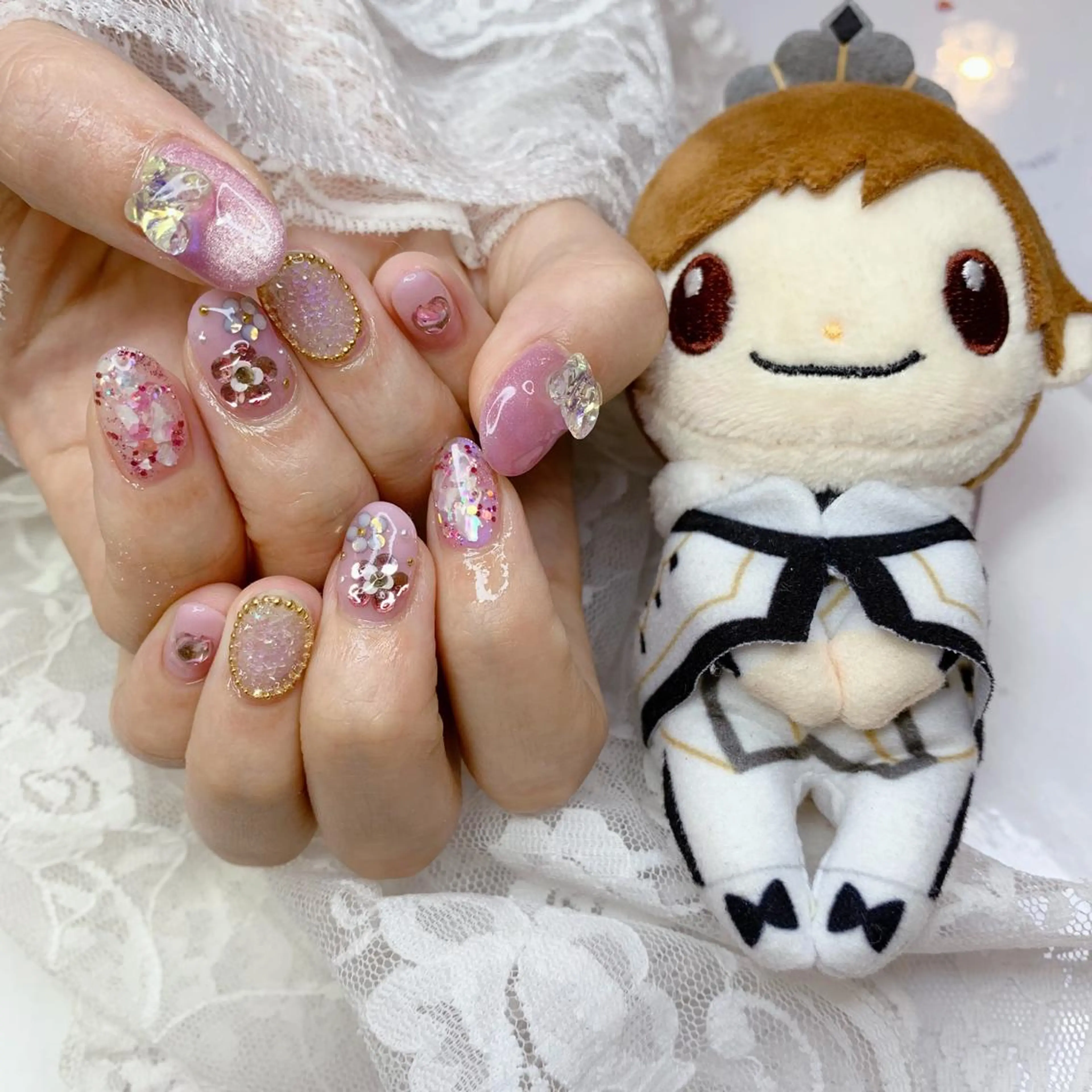 ネイル La neige* yuki 🥯🍑のネイルデザイン