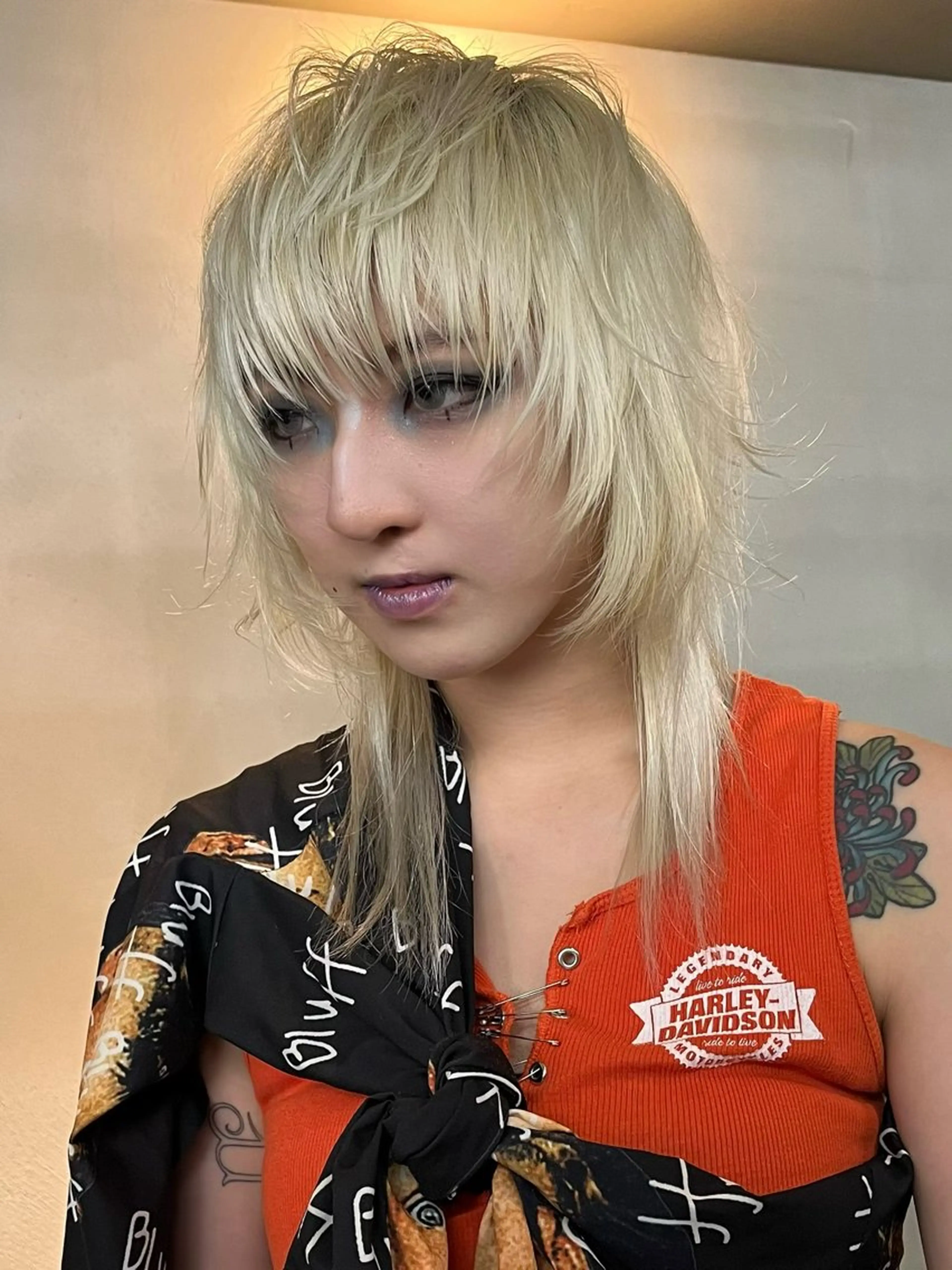 セミロング カラー カット ヘアカラー ウルフ/レイヤー ⚡️ITSUKU⚡️のヘアスタイル