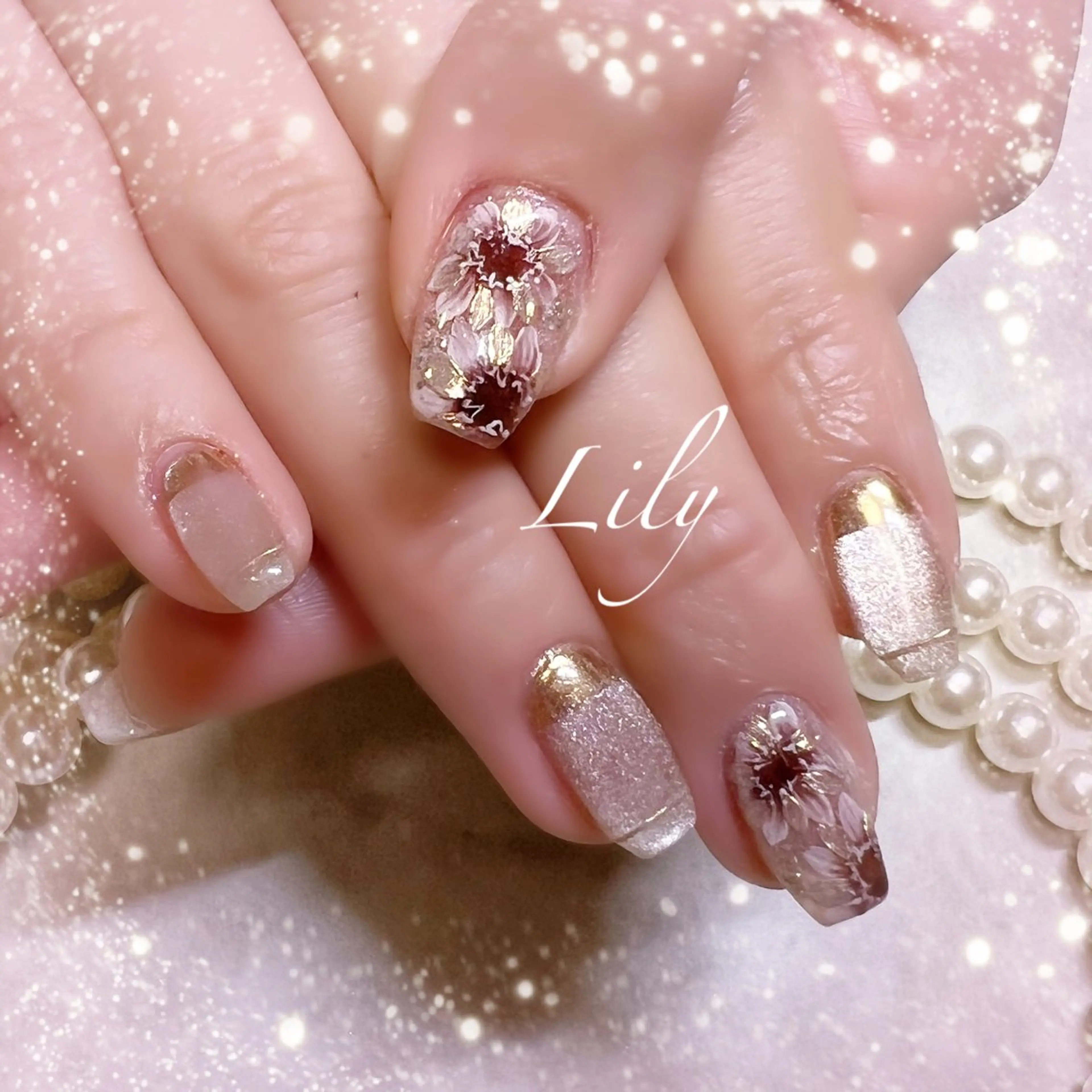 ネイル ハンドネイル Nailsalon Lilyのネイルデザイン
