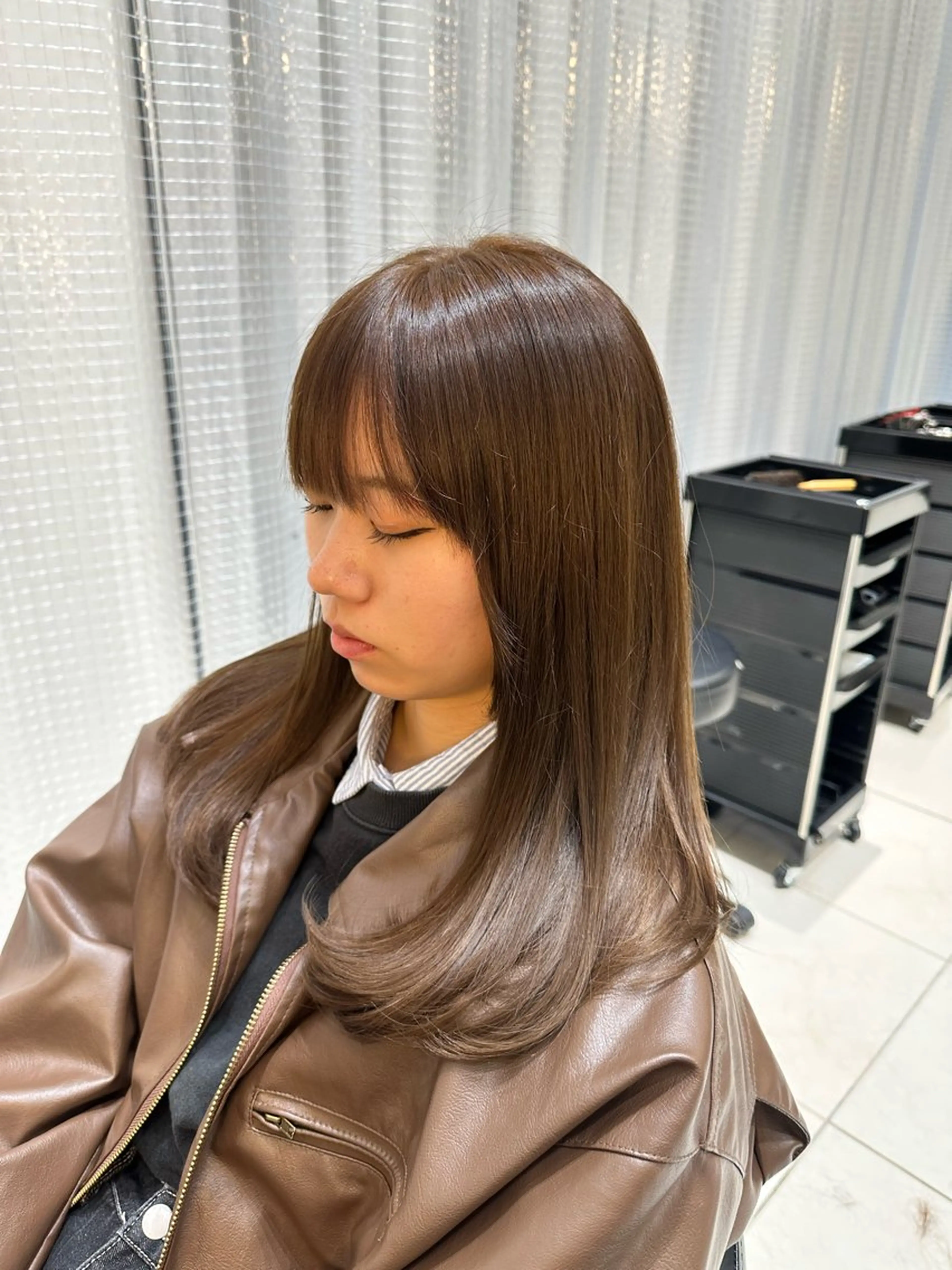 ロング レイヤーカット GRANMASH丸川 典太のヘアスタイル