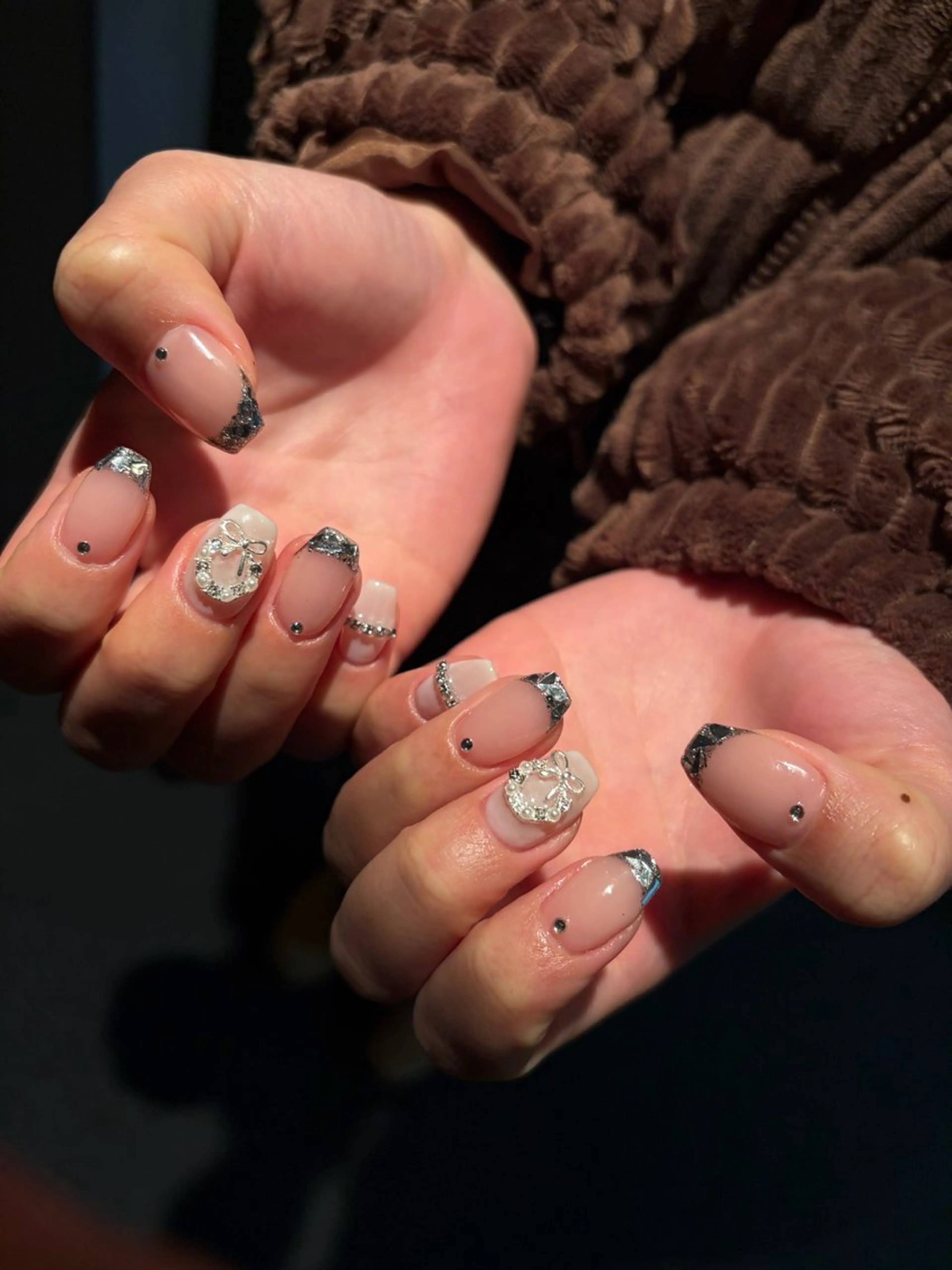 ネイル 持ち込み ハ ハのネイルデザイン