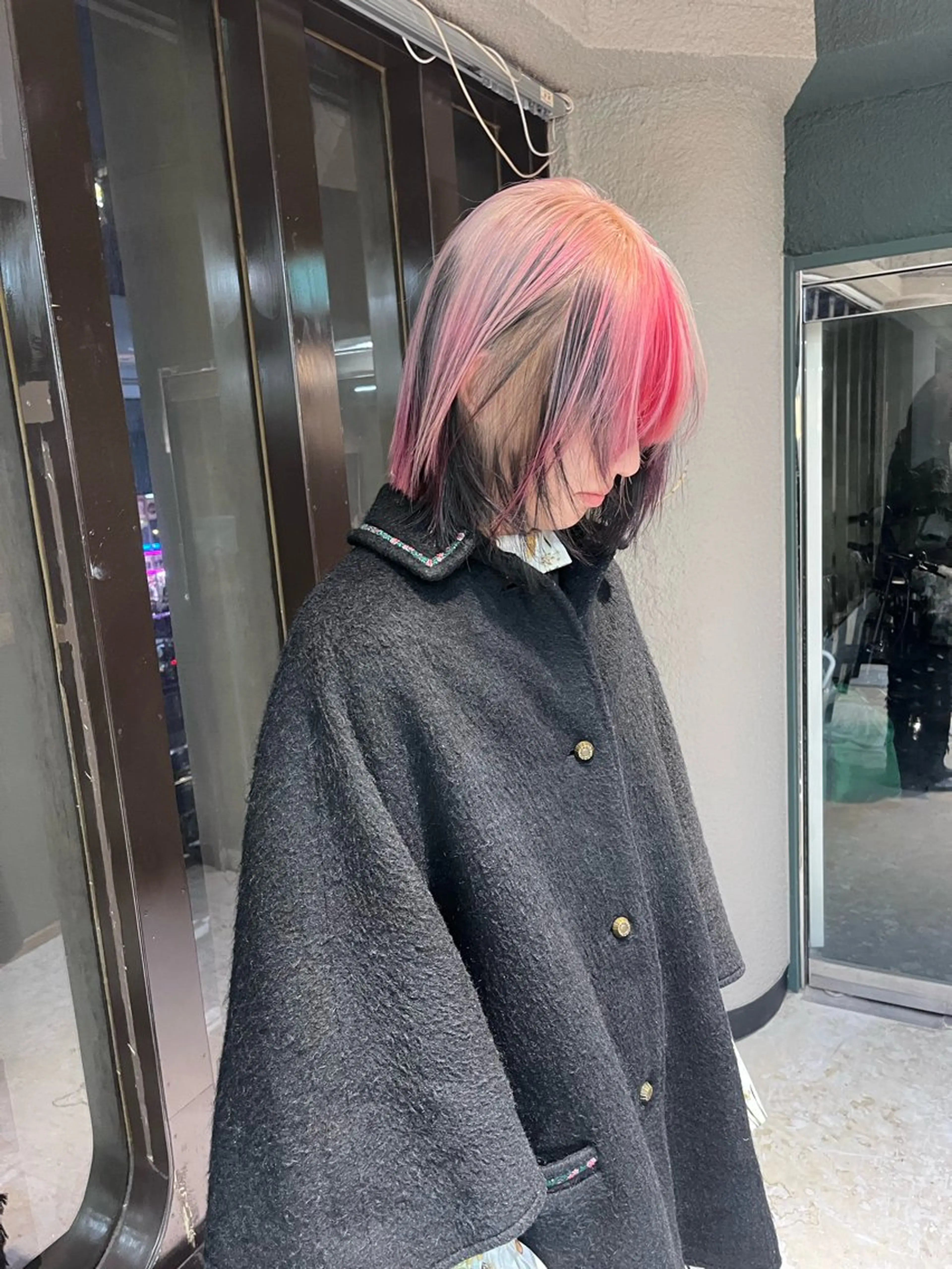 セミロング ヘアカラー トリートメント 💖艶髪ブリーチ髪質 改善💖ケンシンのヘアスタイル