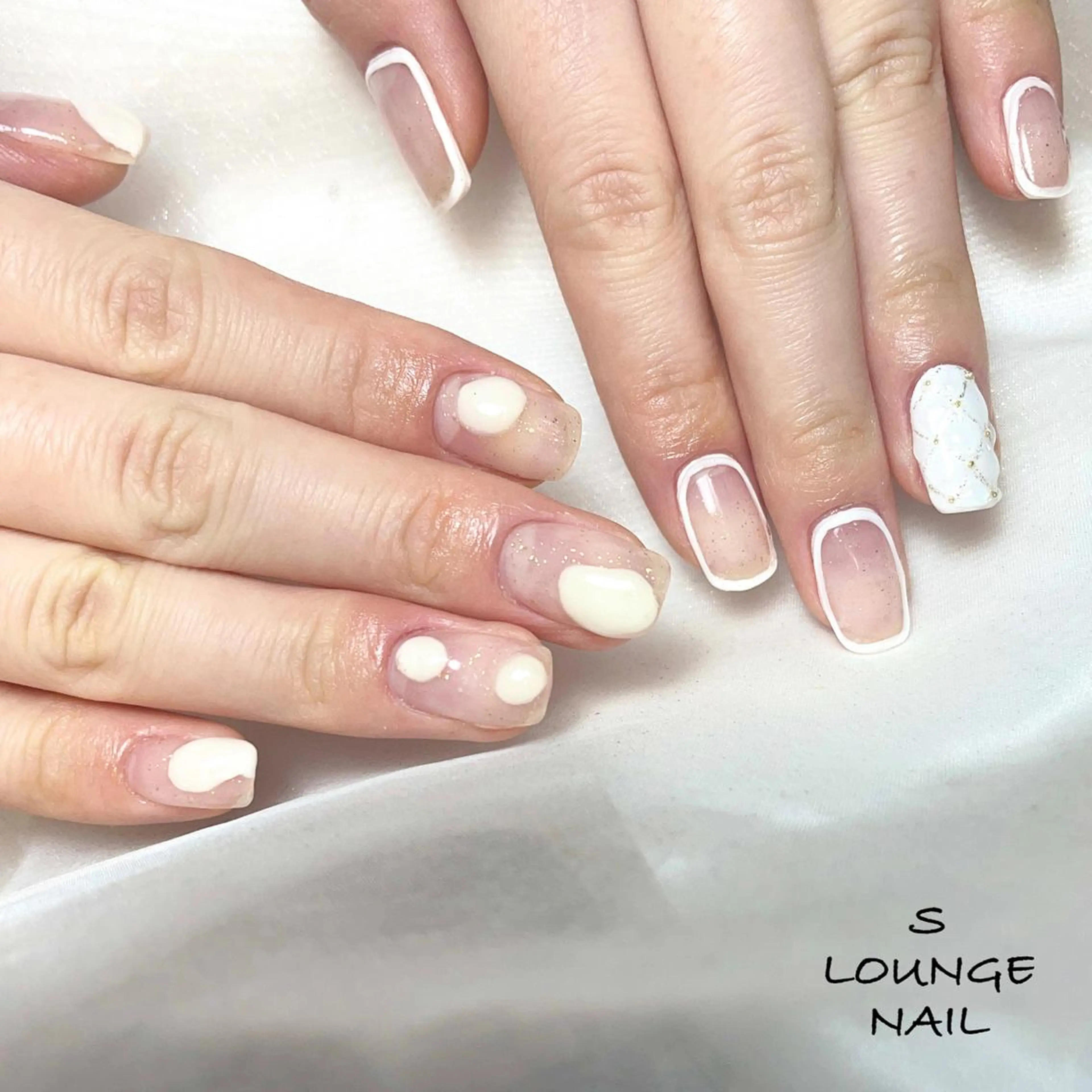 ネイル アートネイル ハンドネイル フットネイル S LOUNGE NAIL所属・パーツたくさん🍓 SUMIのネイルデザイン