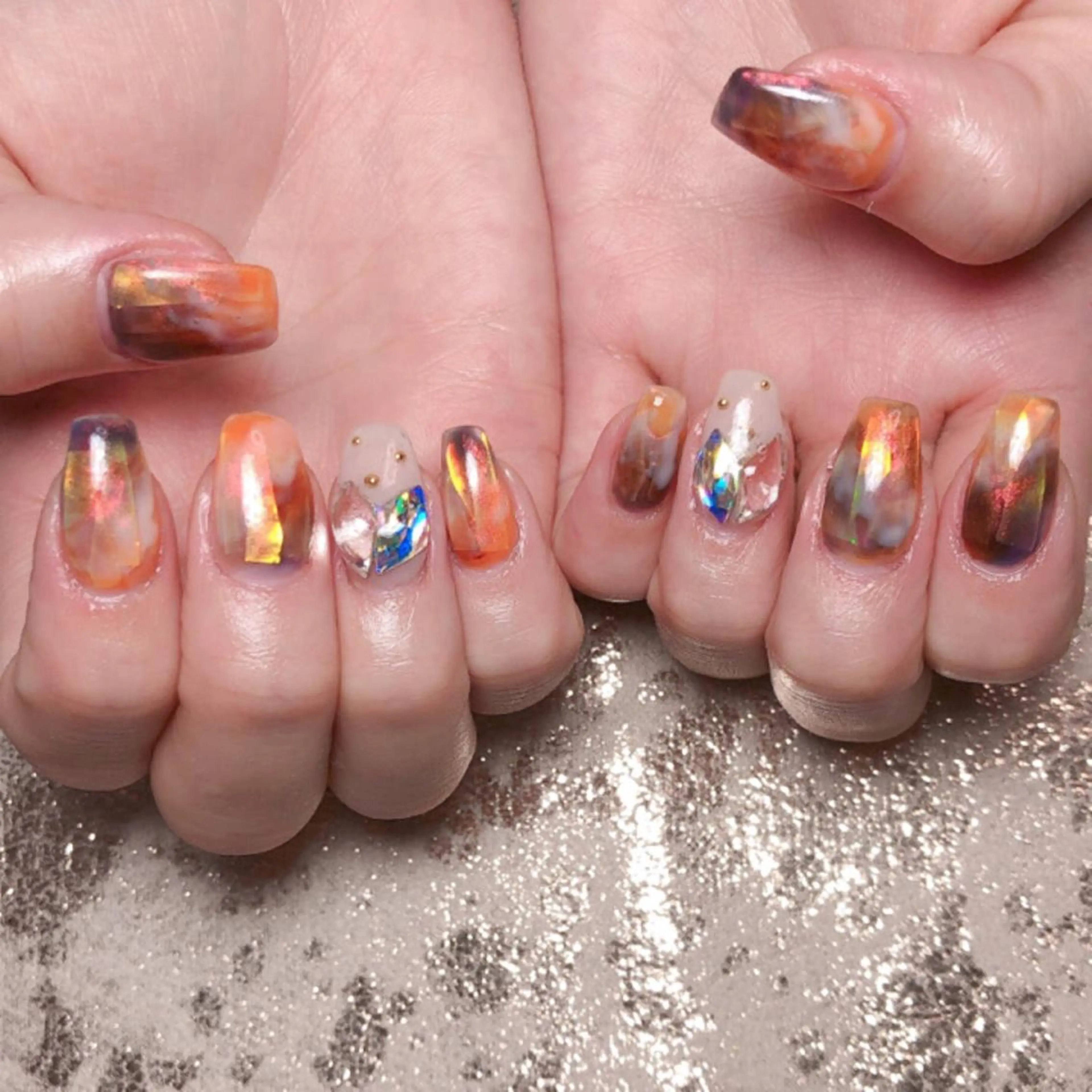 ネイル 個室ネイルサロンDolly  Girl〜ドーリーガール〜所属・DollyGirl KYOKOのネイルデザイン