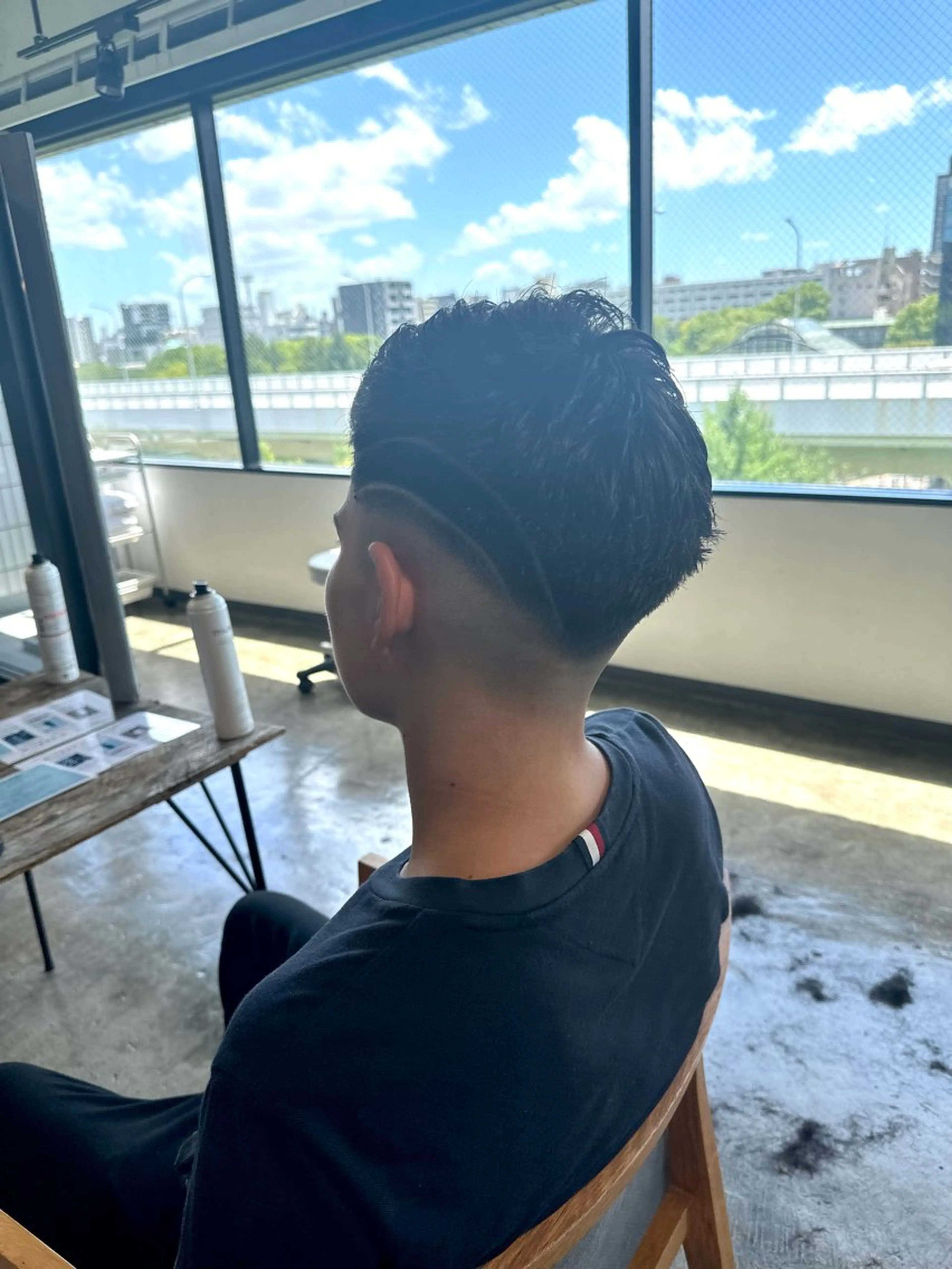 メンズ フェードカット マッシュ メンズパーマ スキンフェード メンズツイストパーマ カット 骨格補正施術/メンズ 専門美容師/YUYAのヘアスタイル