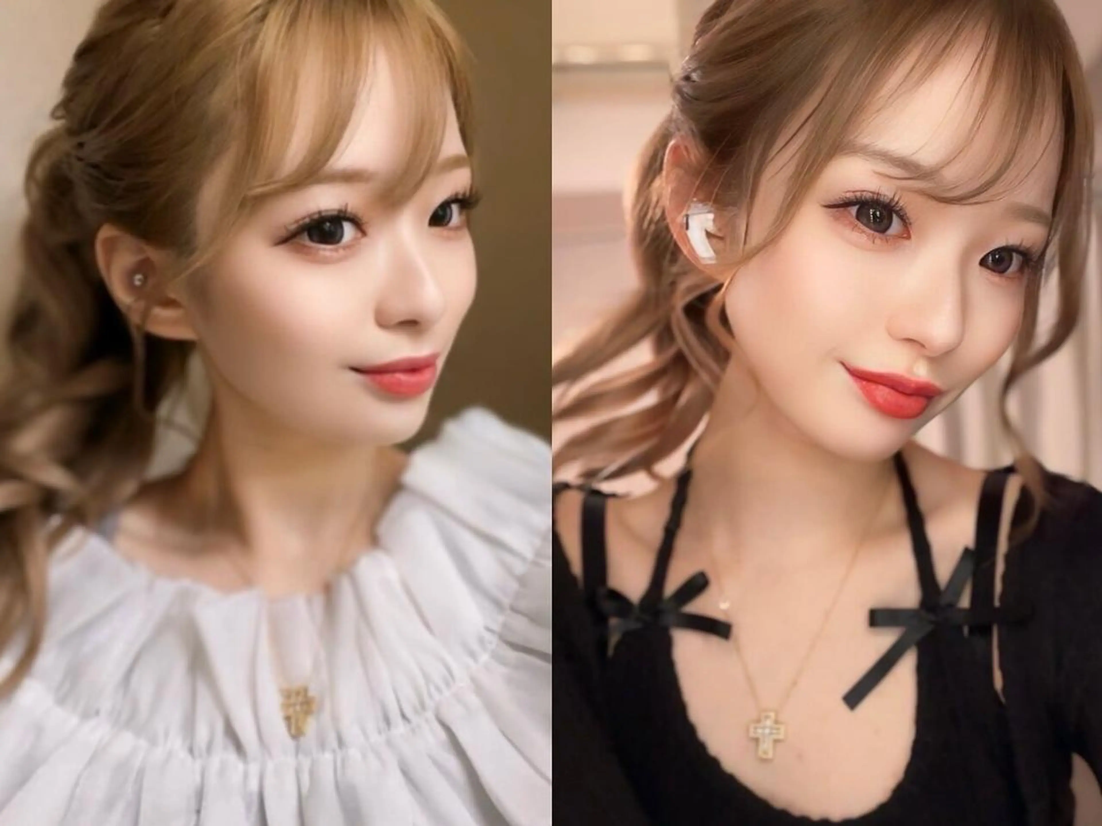 ロング カラー ヘアアレンジ シールエクステ バレイヤージュ ブリーチ ケアブリーチ ダブルカラー LIP 大阪本店 エクステ 堀谷和孝のヘアスタイル