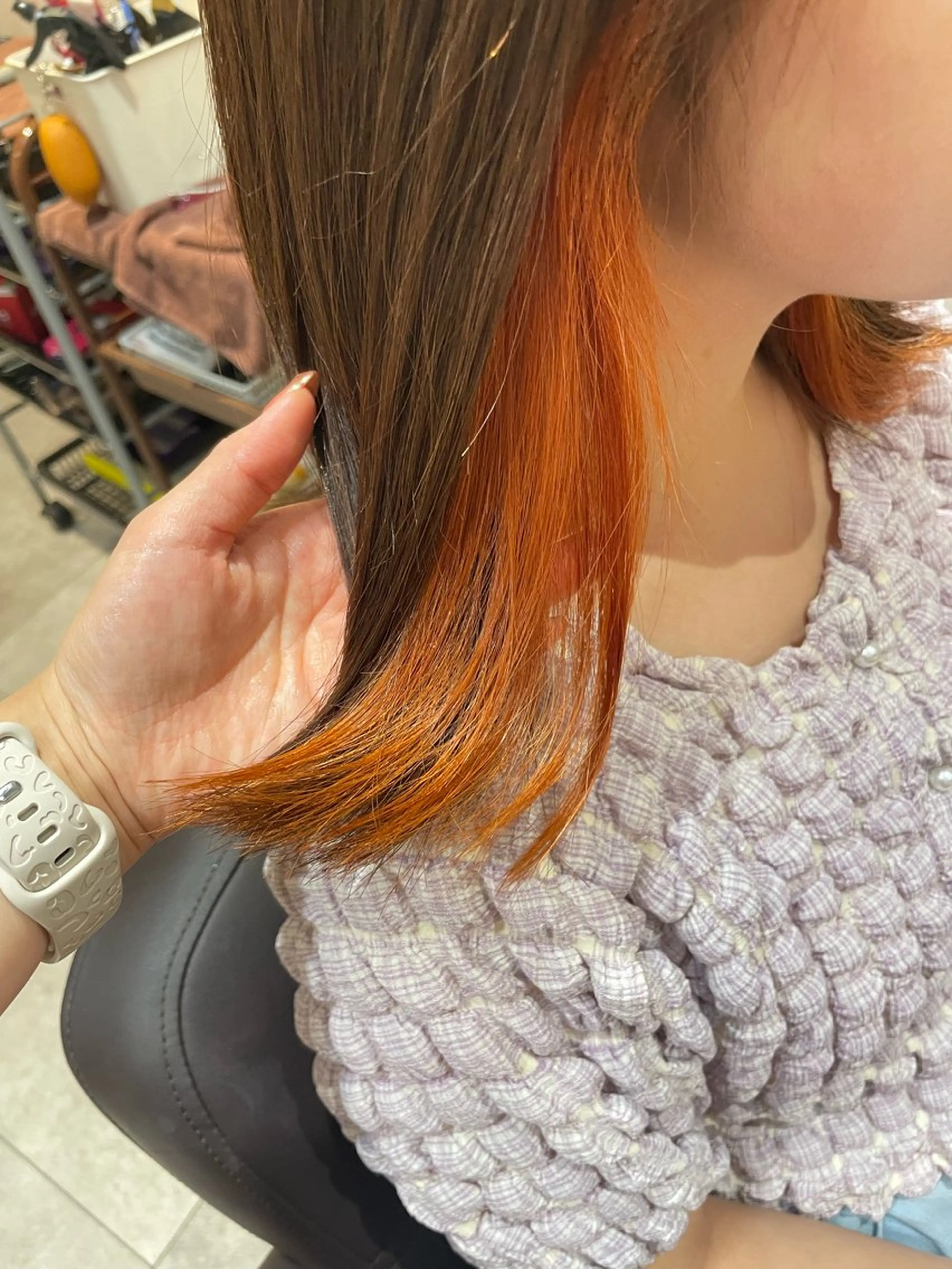 ミディアム カラー ヘアカラー トリートメント 💐パーソナルカラー /市橋加菜💐のヘアスタイル