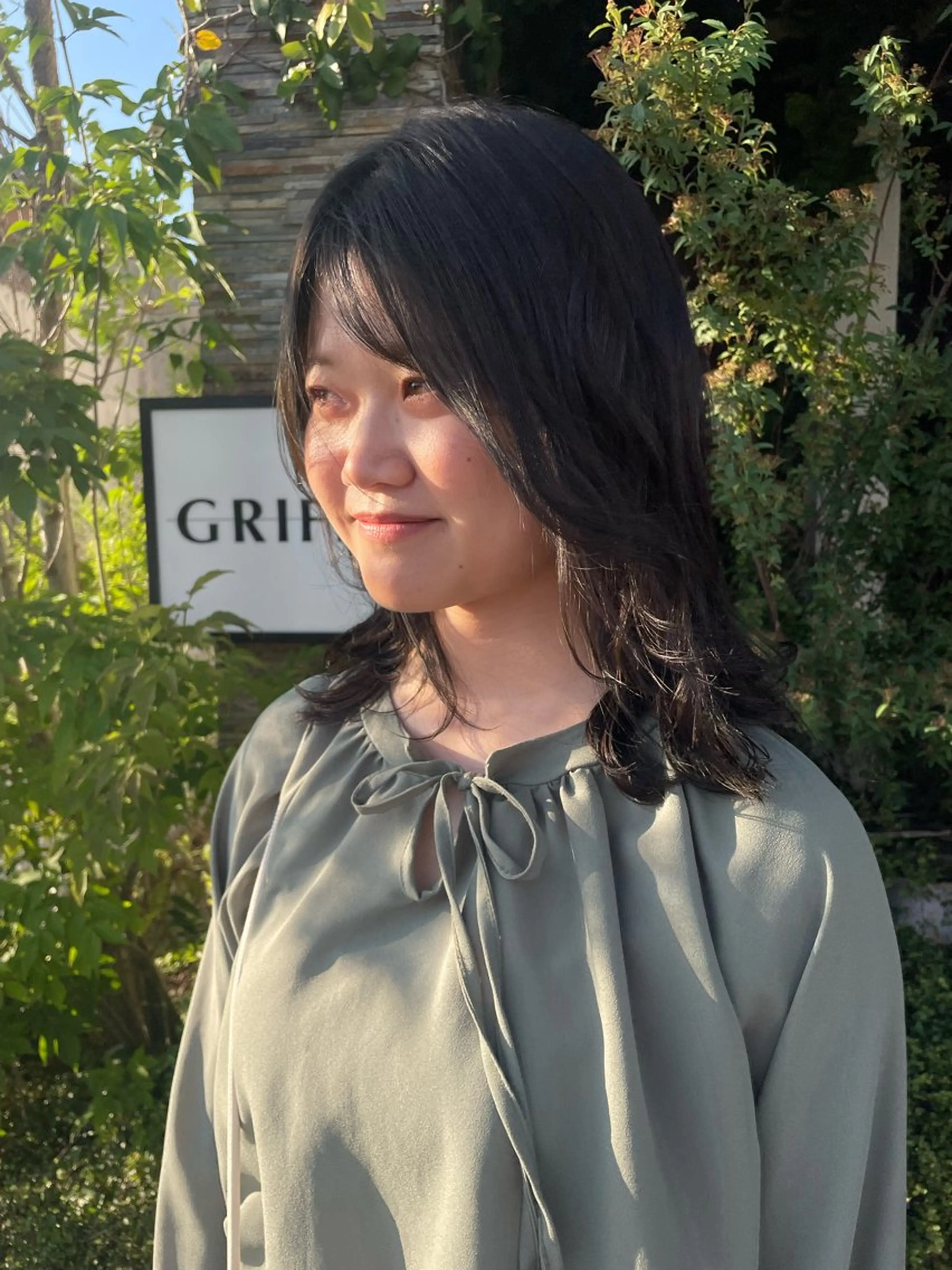 ミディアム カラー 太田 妃香/岡崎美容室のヘアスタイル