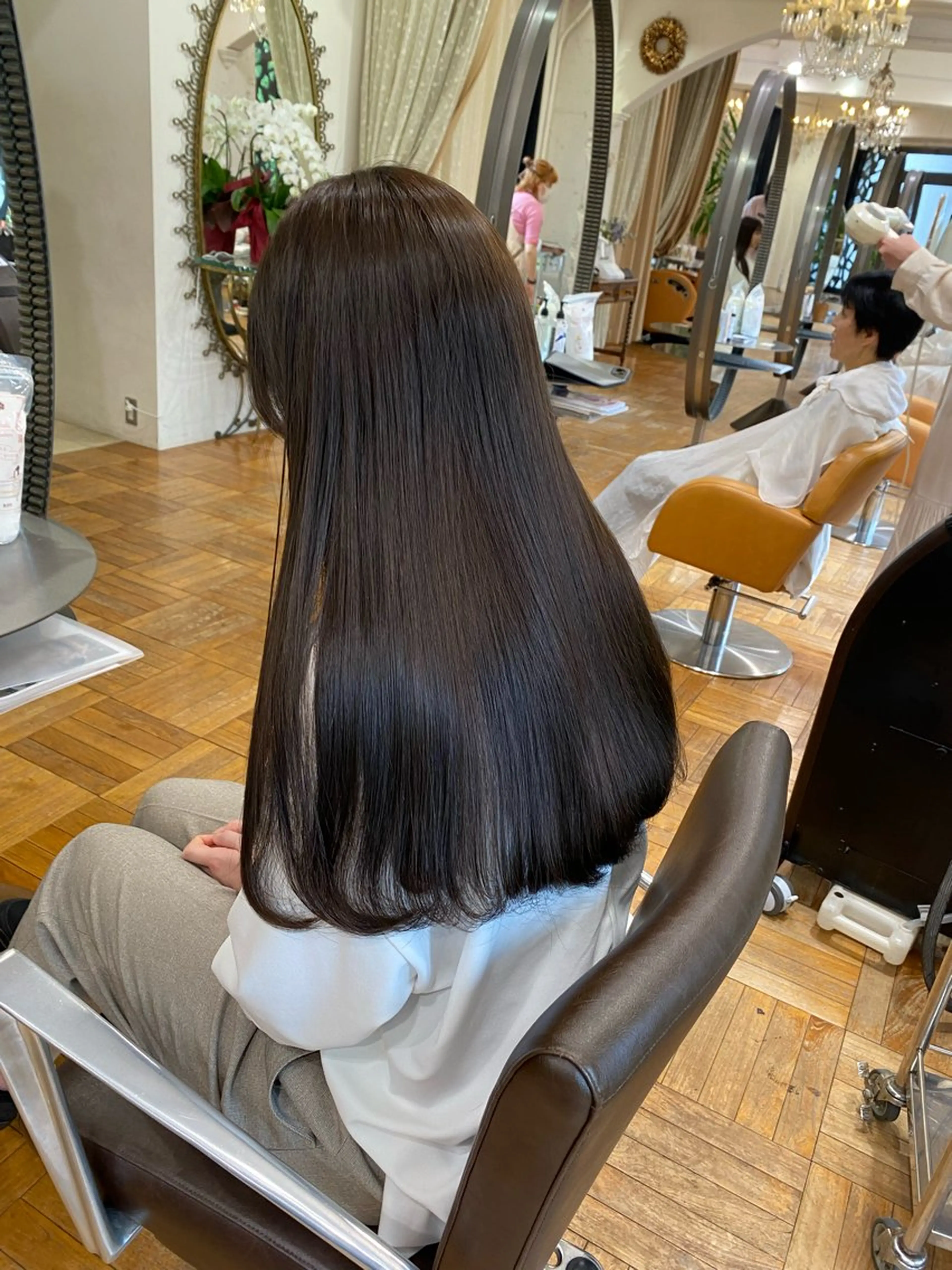 ロング カラー グレージュ 髪質改善 ロング of hair所属・of hair銀座✨ 齋藤大智のその他イメージ