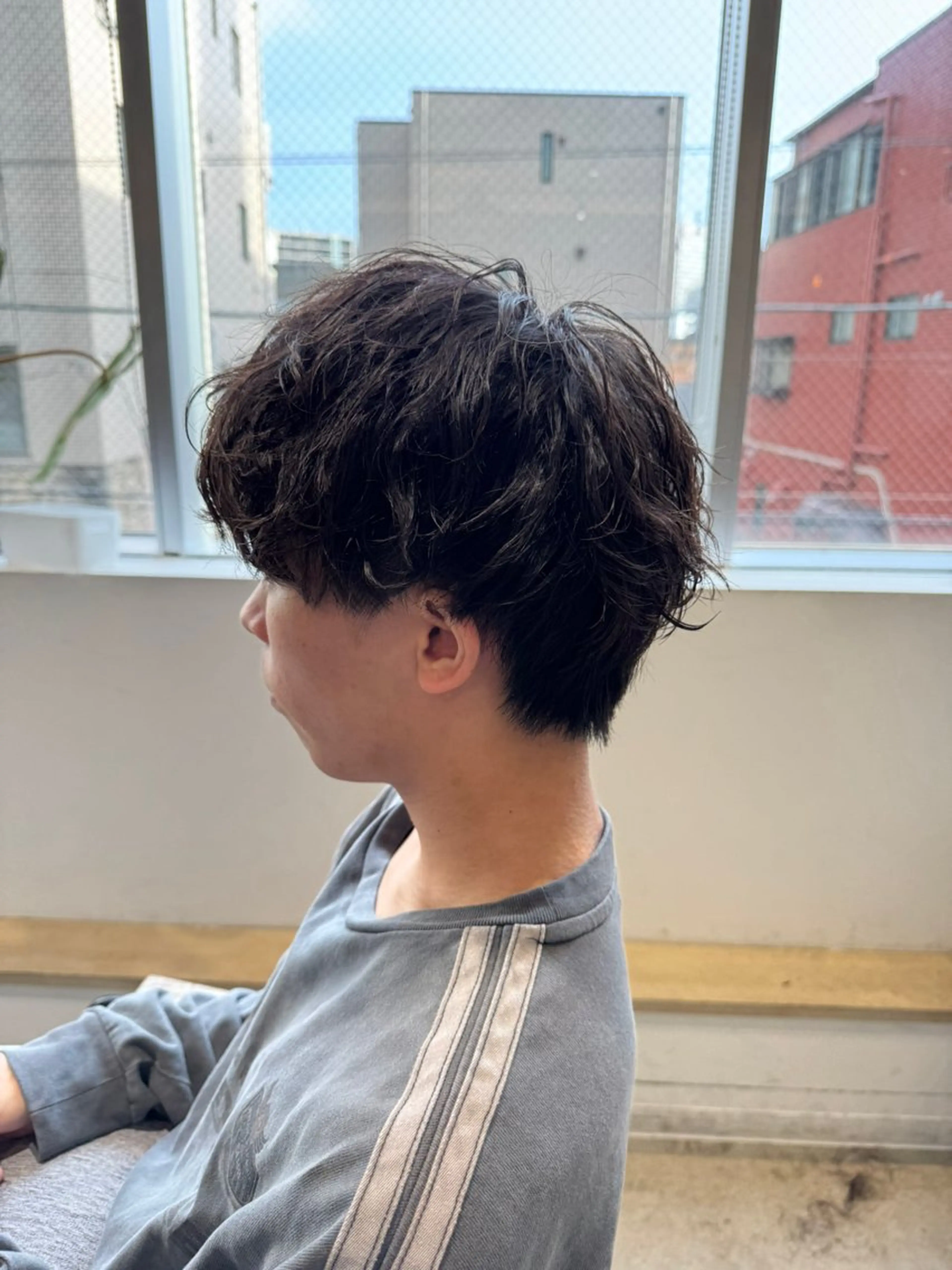 パーマ メンズ カット パーマ 🐋湊 ゆうき 🫧のヘアスタイル