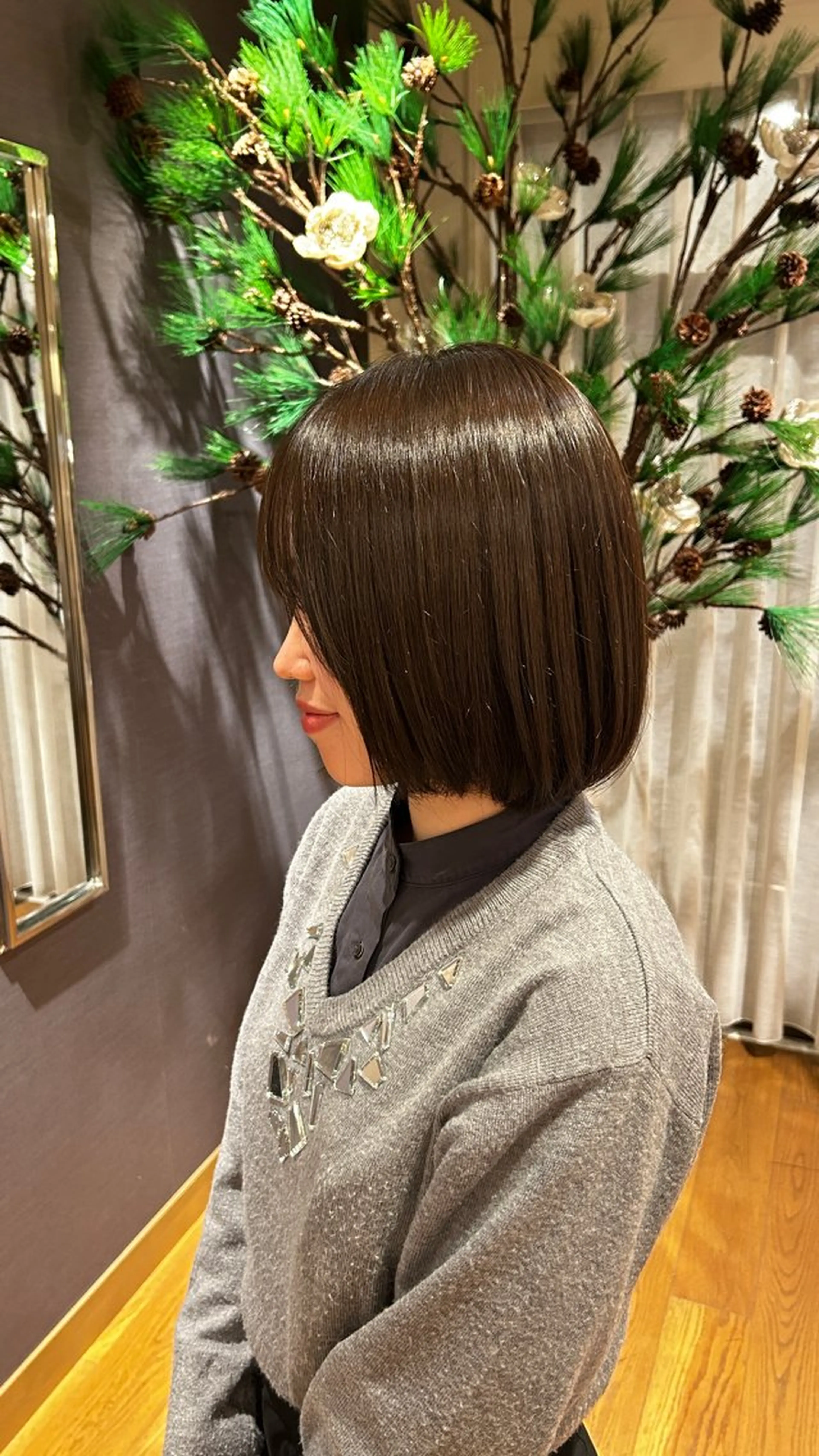 ショート ヘアカラー U.hair 石川橋店所属・竹村 アカリのヘアスタイル